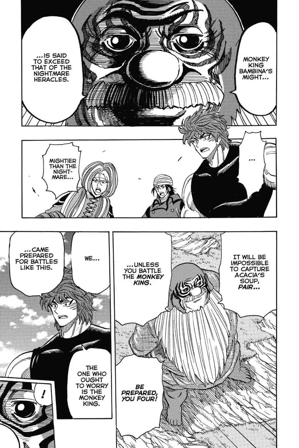 Toriko Chapter 295 page 11 - Chapter 295: Vol.33 Gourmet 295: Onward to Area 7!!