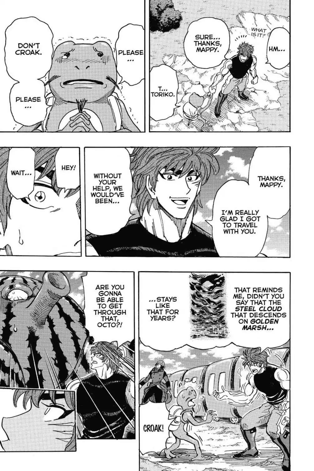 Toriko Chapter 295 page 13 - Chapter 295: Vol.33 Gourmet 295: Onward to Area 7!!