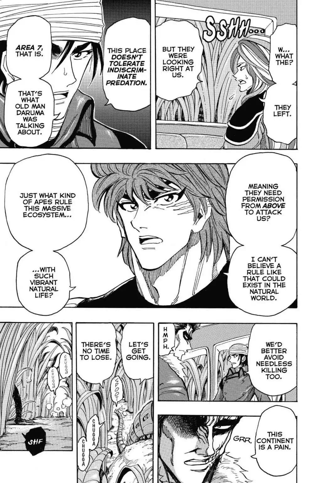 Toriko Chapter 296 page 11 - Chapter 296: Vol.33 Gourmet 296: Ecosystem Ruler!!