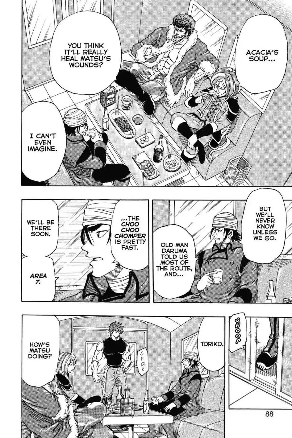 Toriko Chapter 296 page 2 - Chapter 296: Vol.33 Gourmet 296: Ecosystem Ruler!!