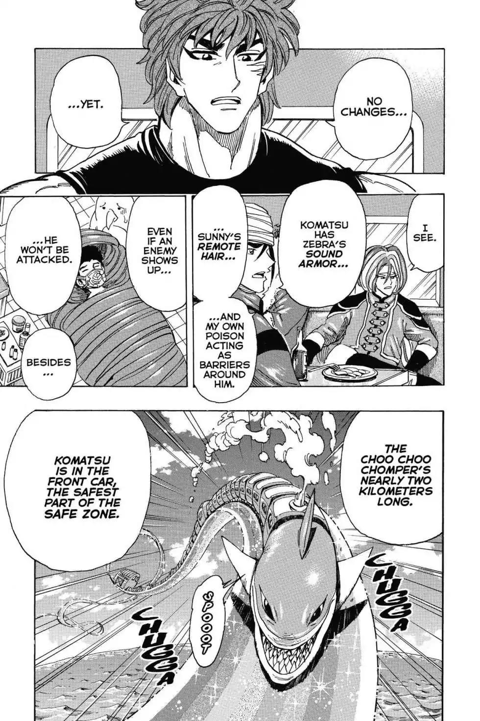 Toriko Chapter 296 page 3 - Chapter 296: Vol.33 Gourmet 296: Ecosystem Ruler!!