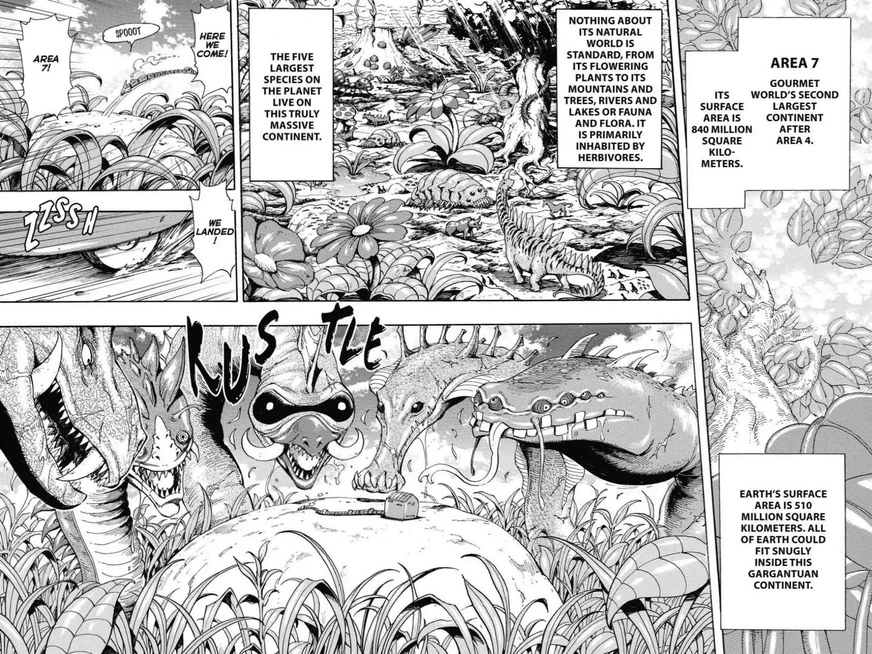 Toriko Chapter 296 page 9 - Chapter 296: Vol.33 Gourmet 296: Ecosystem Ruler!!