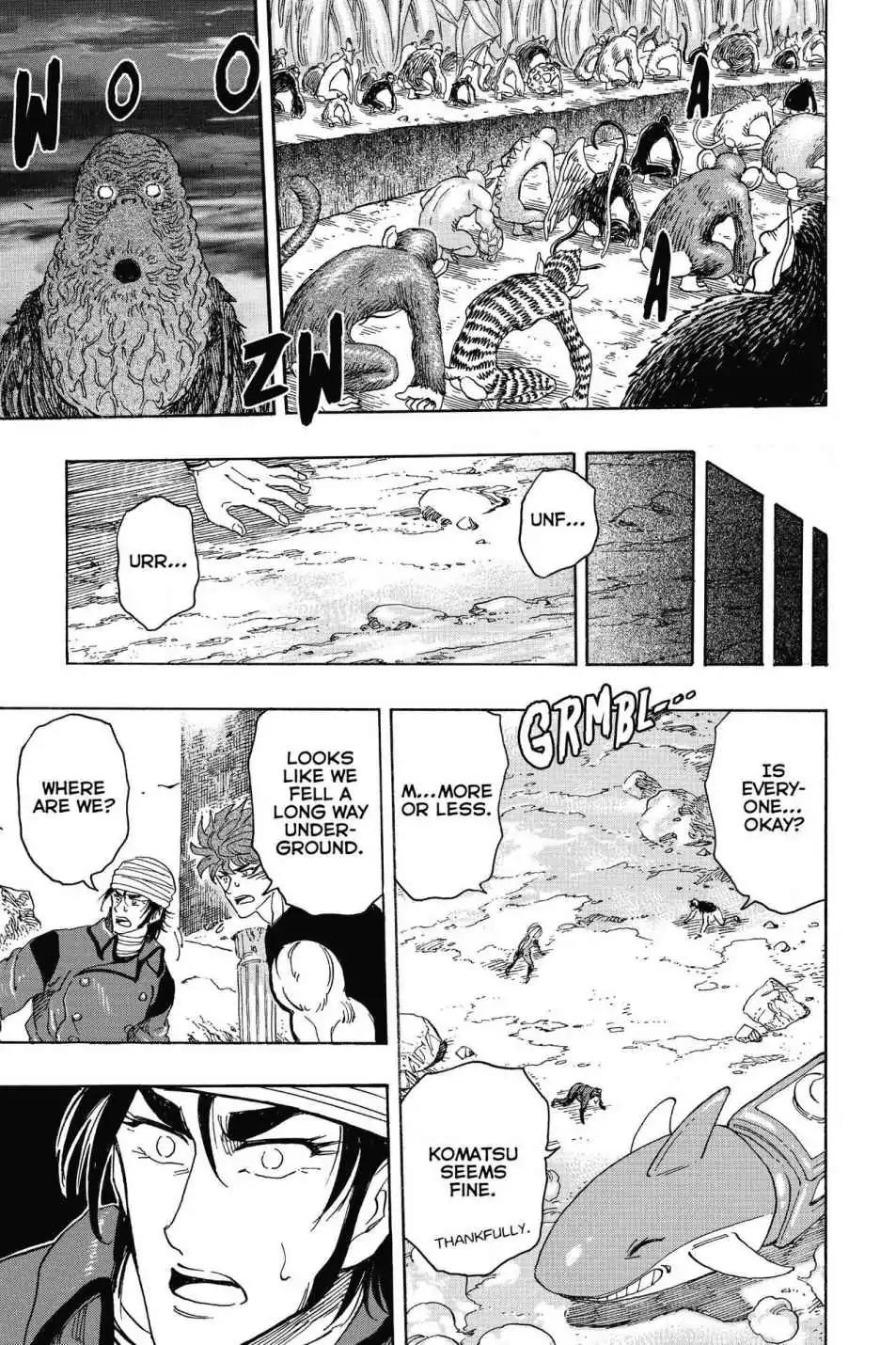 Toriko Chapter 297 page 17 - Chapter 297: Vol.33 Gourmet 297: Never-Ending Siege!!