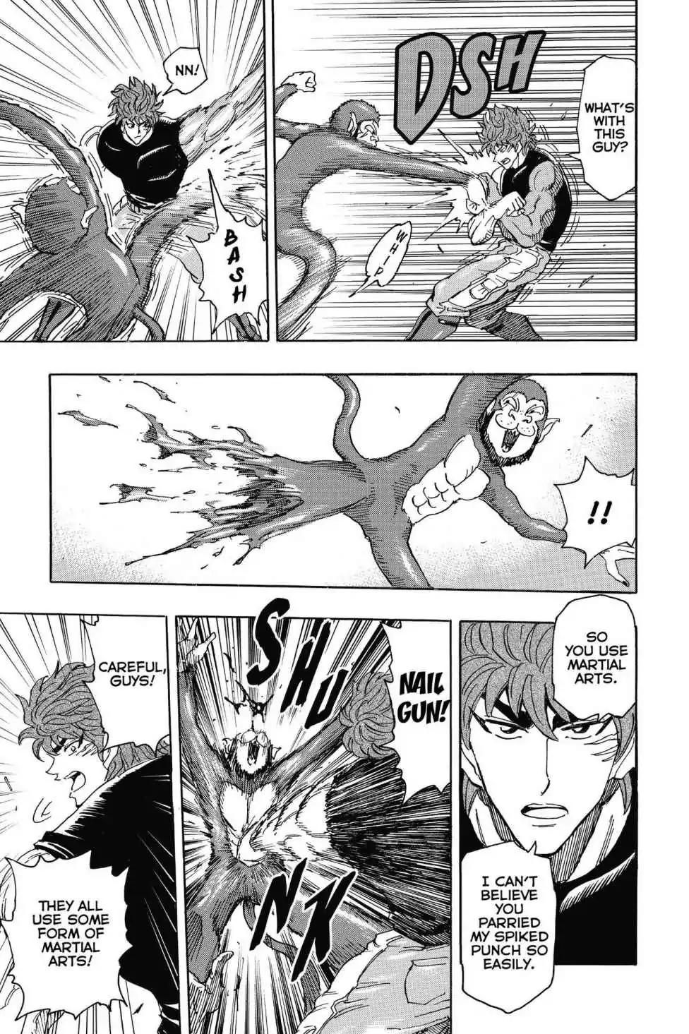 Toriko Chapter 297 page 9 - Chapter 297: Vol.33 Gourmet 297: Never-Ending Siege!!