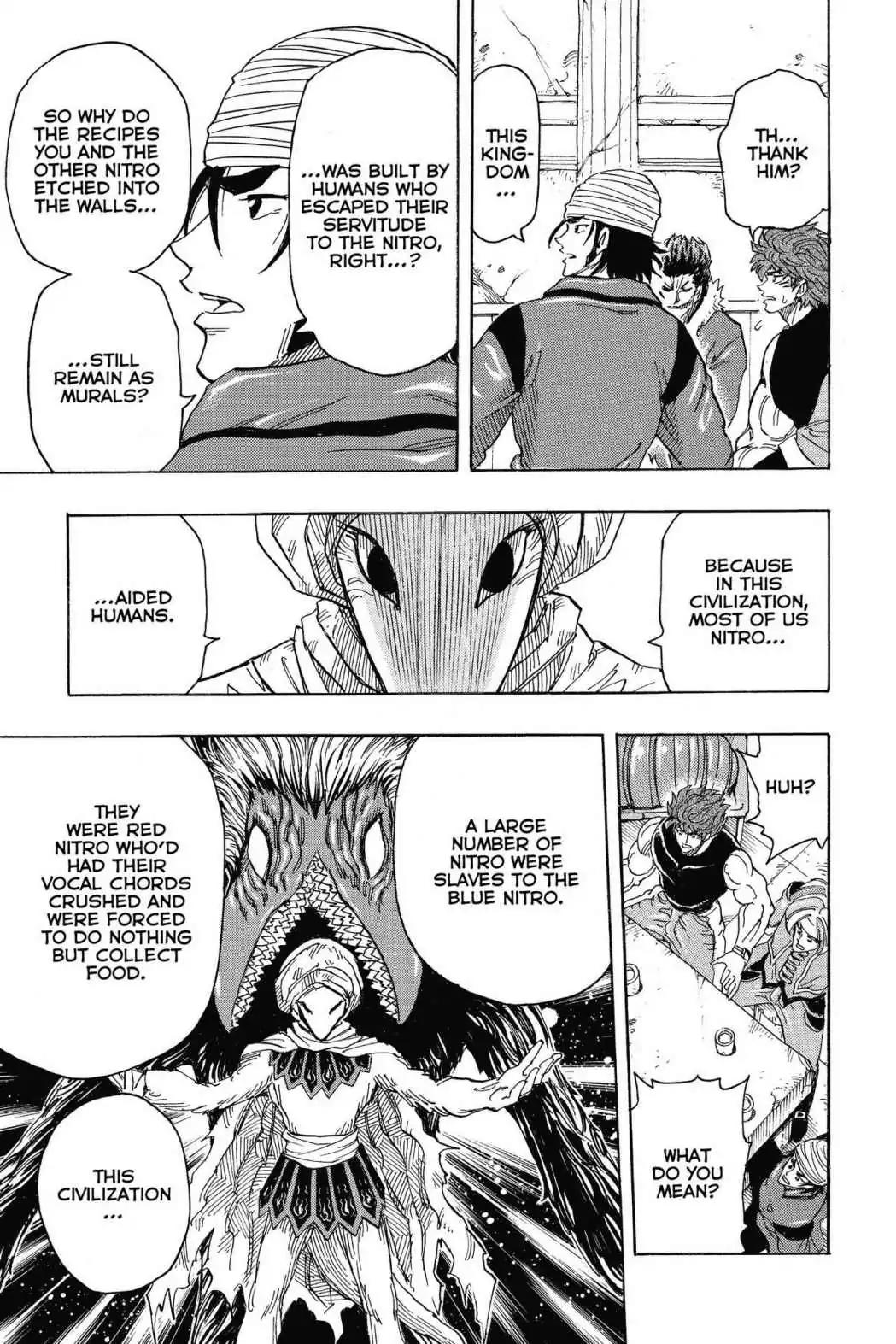 Toriko Chapter 298 page 11 - Chapter 298: Vol.33 Gourmet 298: Warning from the Ancients!!