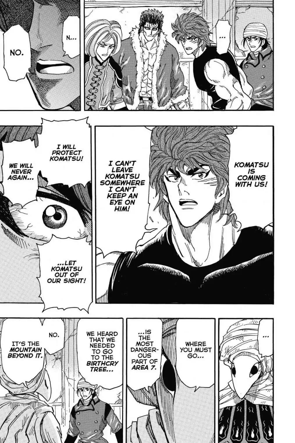 Toriko Chapter 298 page 15 - Chapter 298: Vol.33 Gourmet 298: Warning from the Ancients!!