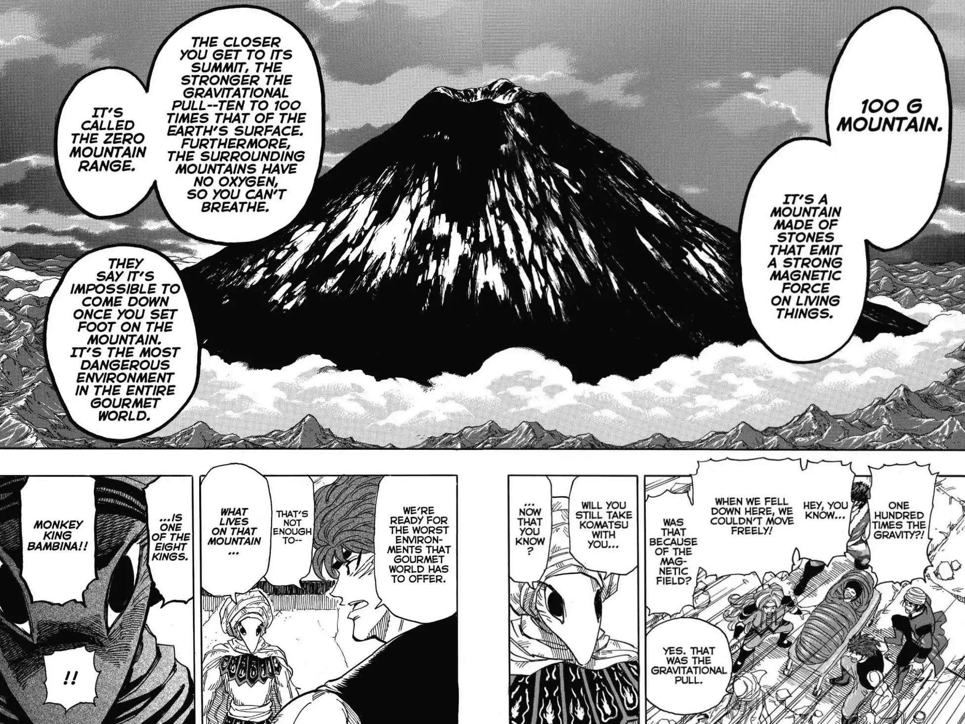 Toriko Chapter 298 page 16 - Chapter 298: Vol.33 Gourmet 298: Warning from the Ancients!!