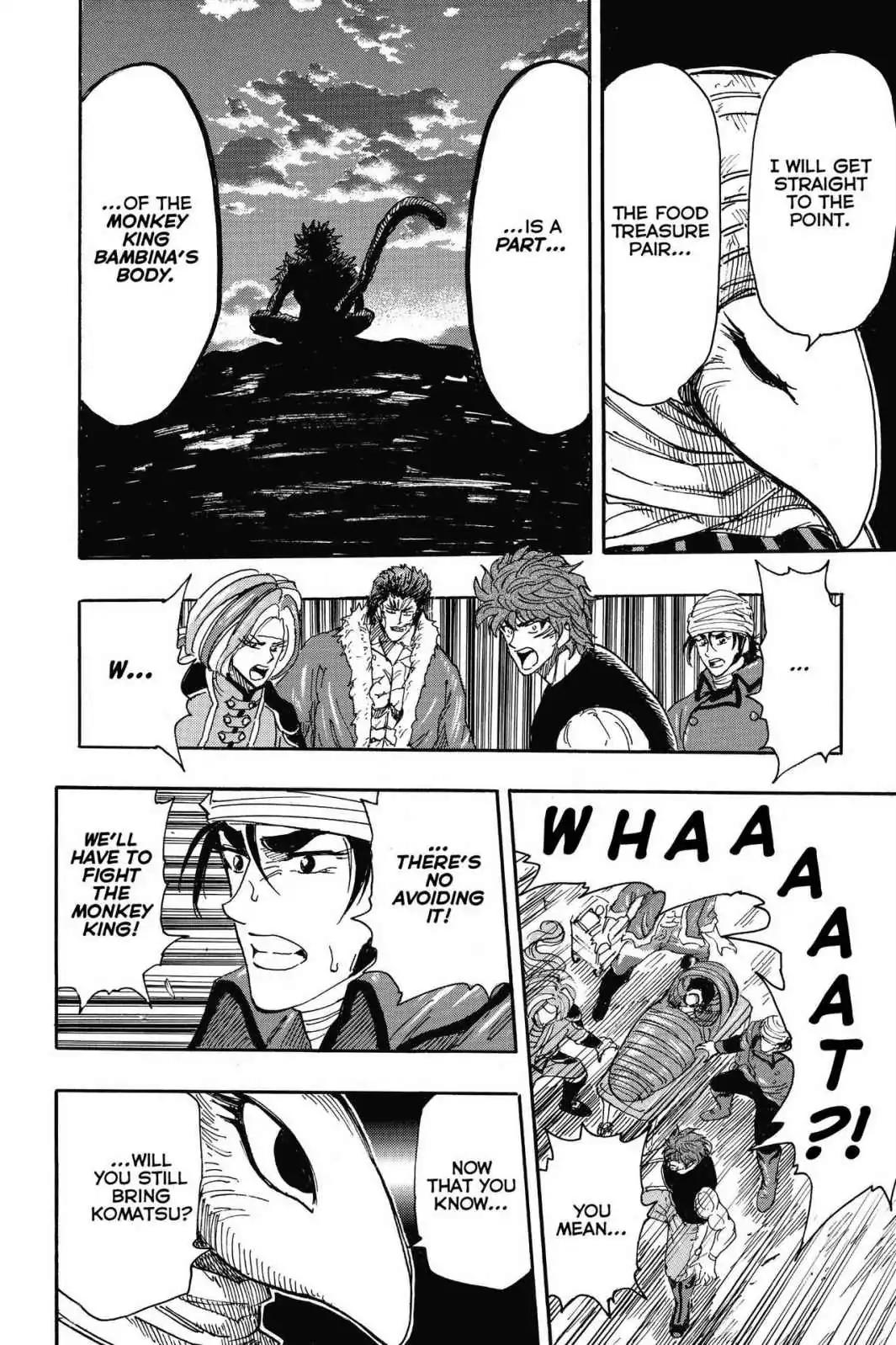 Toriko Chapter 298 page 17 - Chapter 298: Vol.33 Gourmet 298: Warning from the Ancients!!