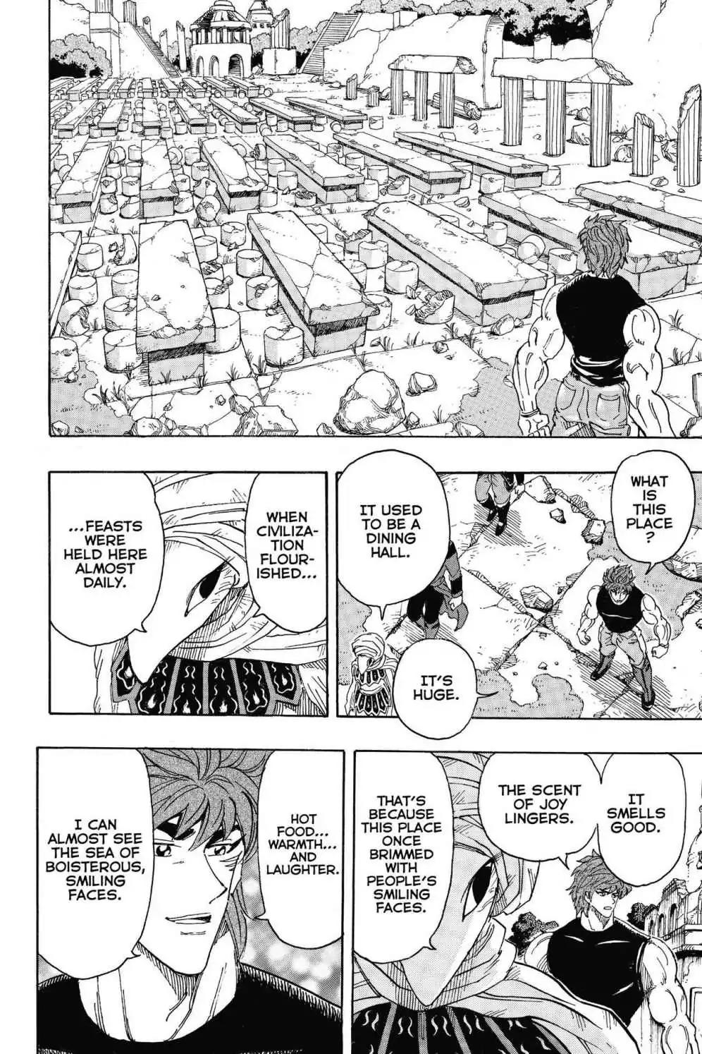 Toriko Chapter 298 page 4 - Chapter 298: Vol.33 Gourmet 298: Warning from the Ancients!!