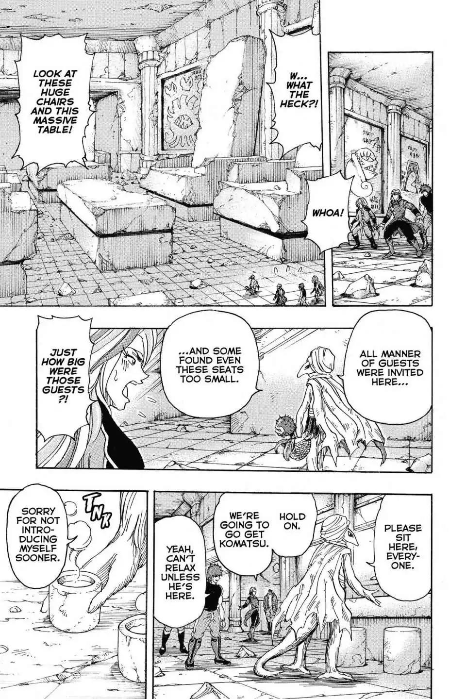 Toriko Chapter 298 page 7 - Chapter 298: Vol.33 Gourmet 298: Warning from the Ancients!!