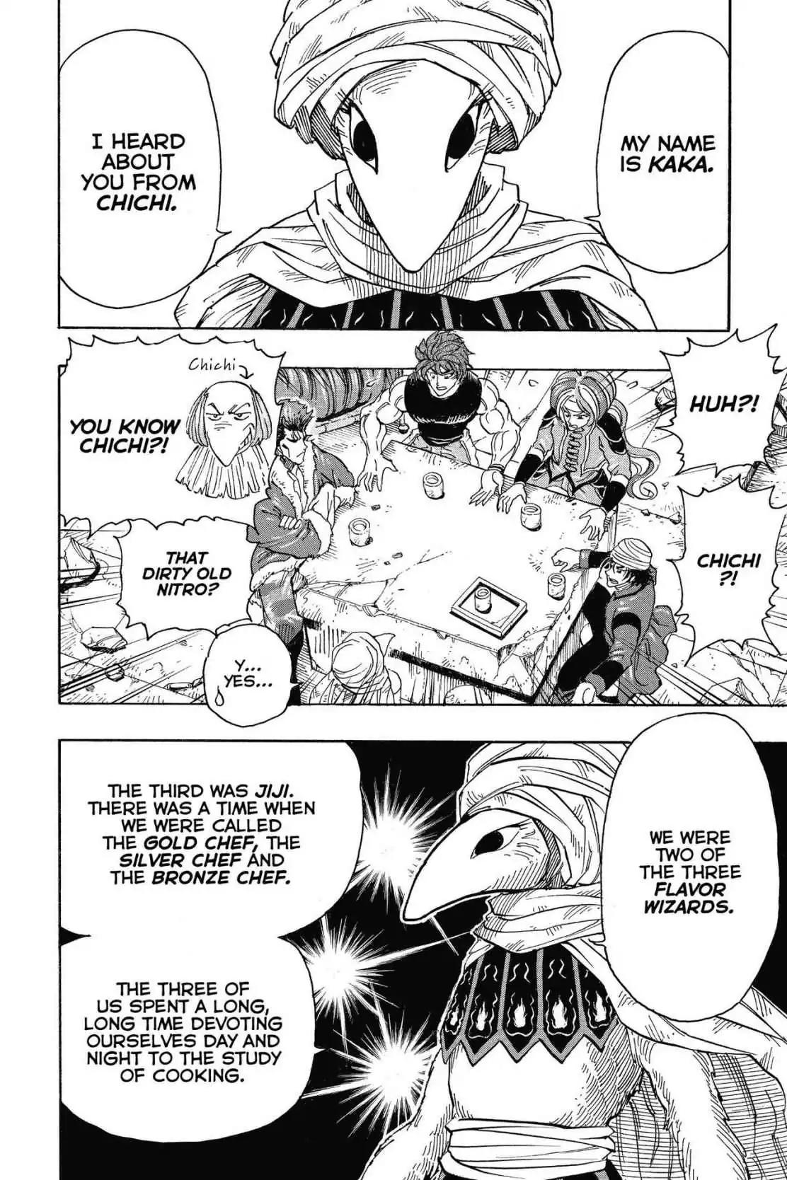 Toriko Chapter 298 page 8 - Chapter 298: Vol.33 Gourmet 298: Warning from the Ancients!!