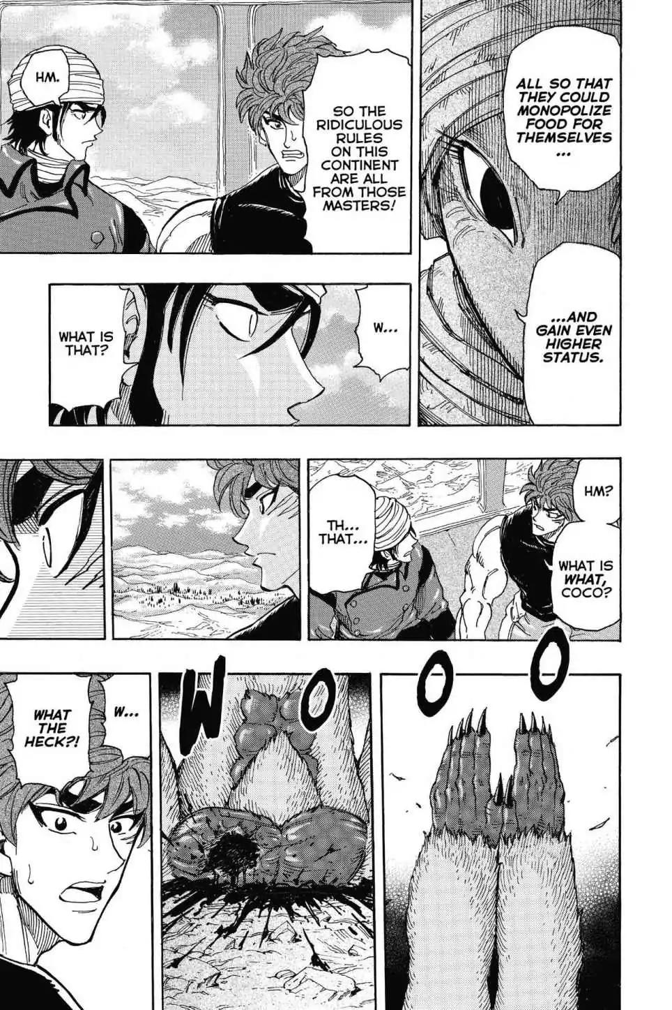 Toriko Chapter 299 page 11 - Chapter 299: Vol.33 Gourmet 299: Revolt Against Tyrany!!