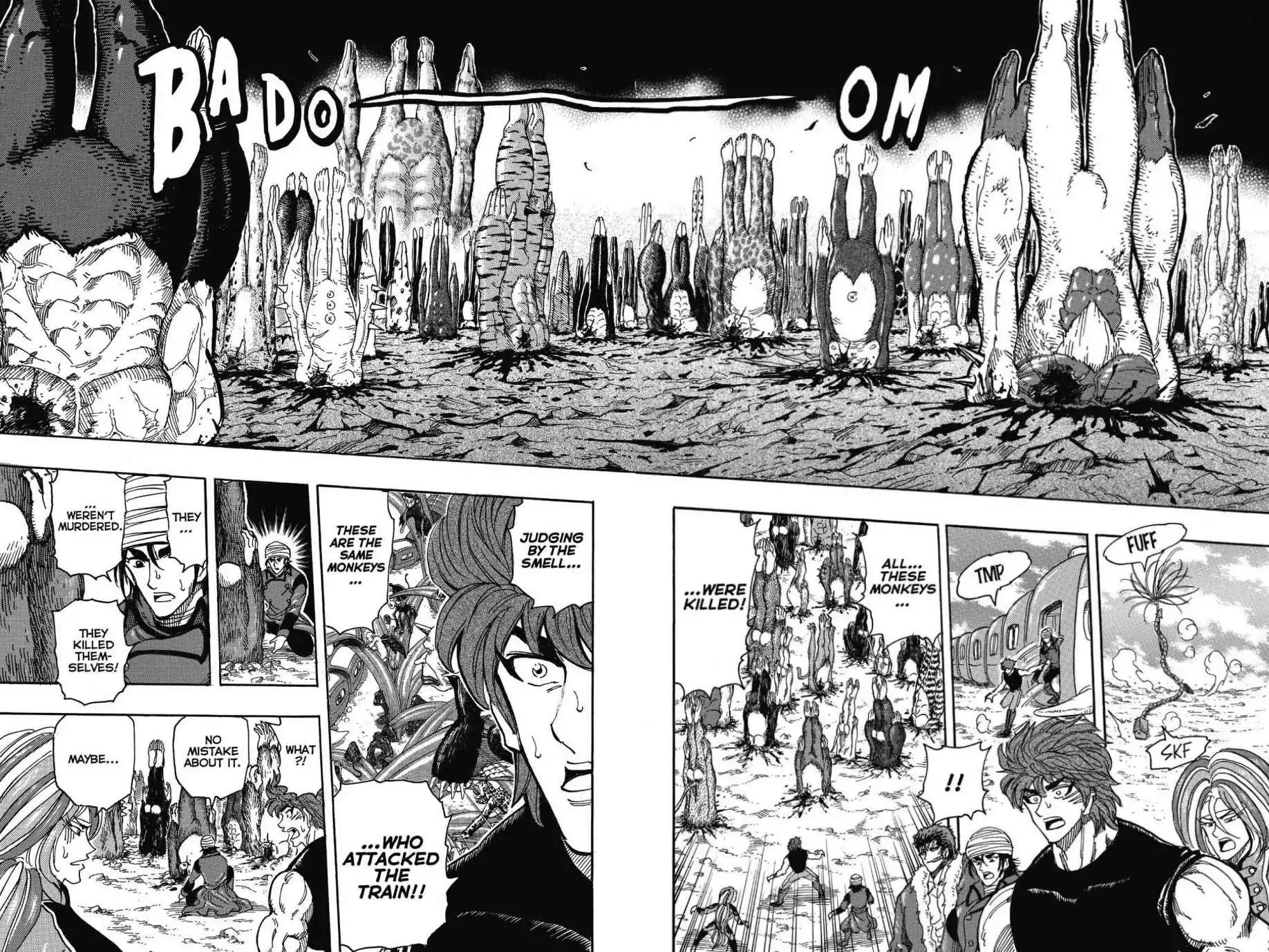 Toriko Chapter 299 page 12 - Chapter 299: Vol.33 Gourmet 299: Revolt Against Tyrany!!