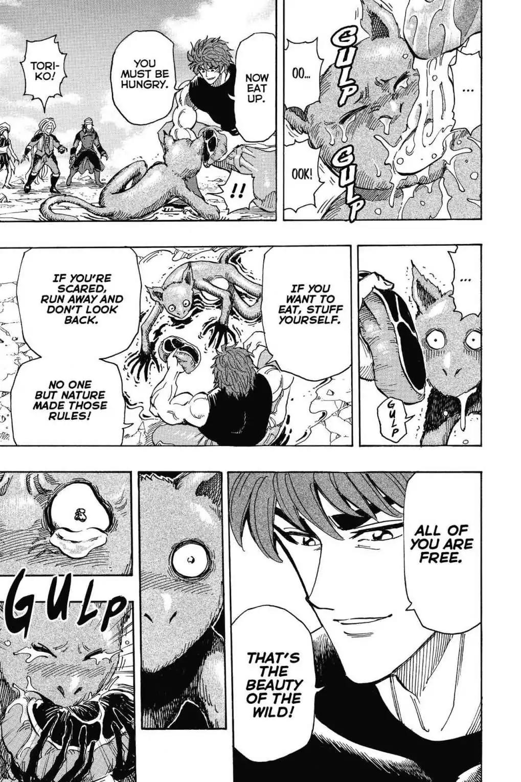 Toriko Chapter 299 page 16 - Chapter 299: Vol.33 Gourmet 299: Revolt Against Tyrany!!