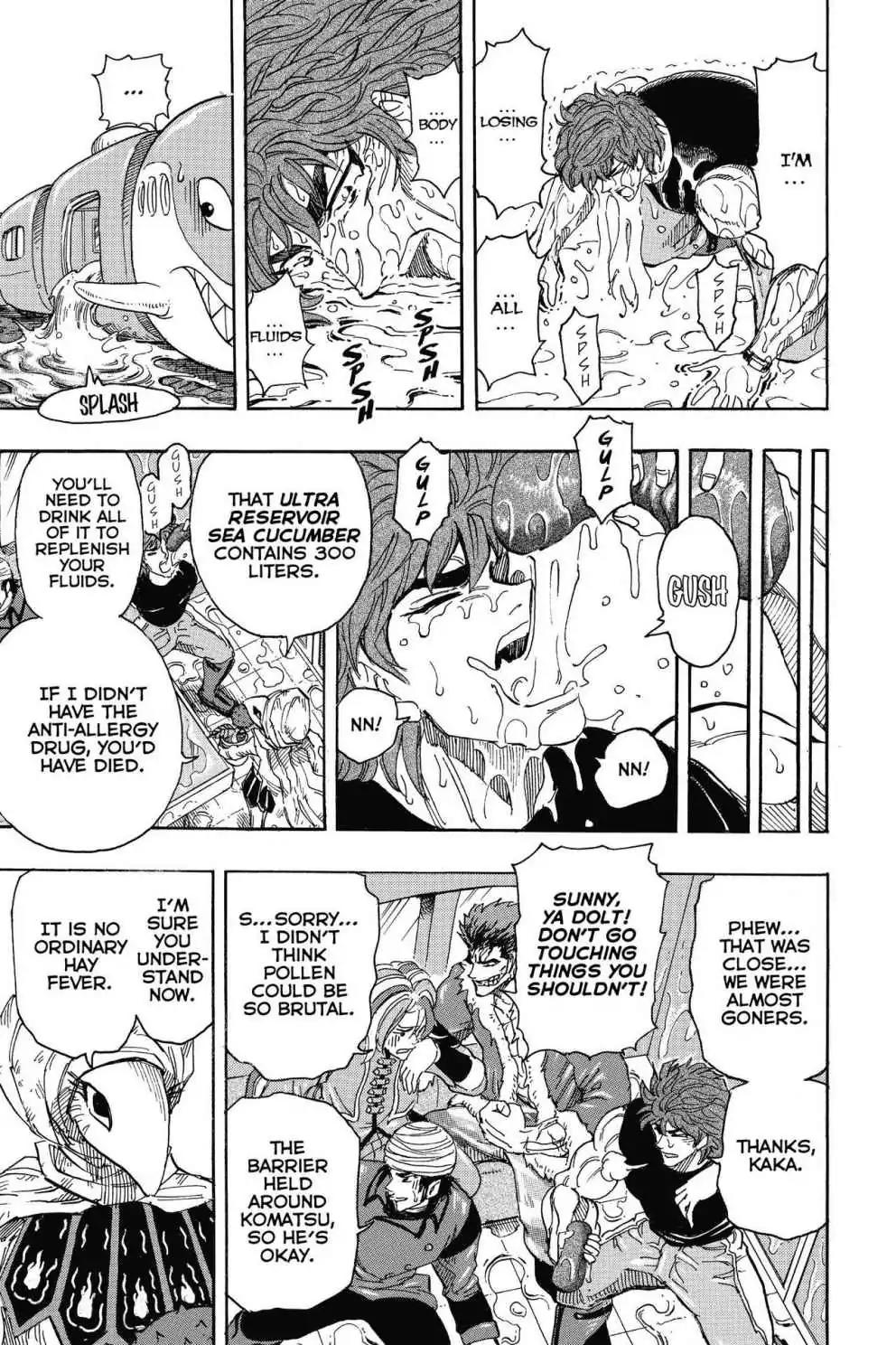 Toriko Chapter 299 page 7 - Chapter 299: Vol.33 Gourmet 299: Revolt Against Tyrany!!