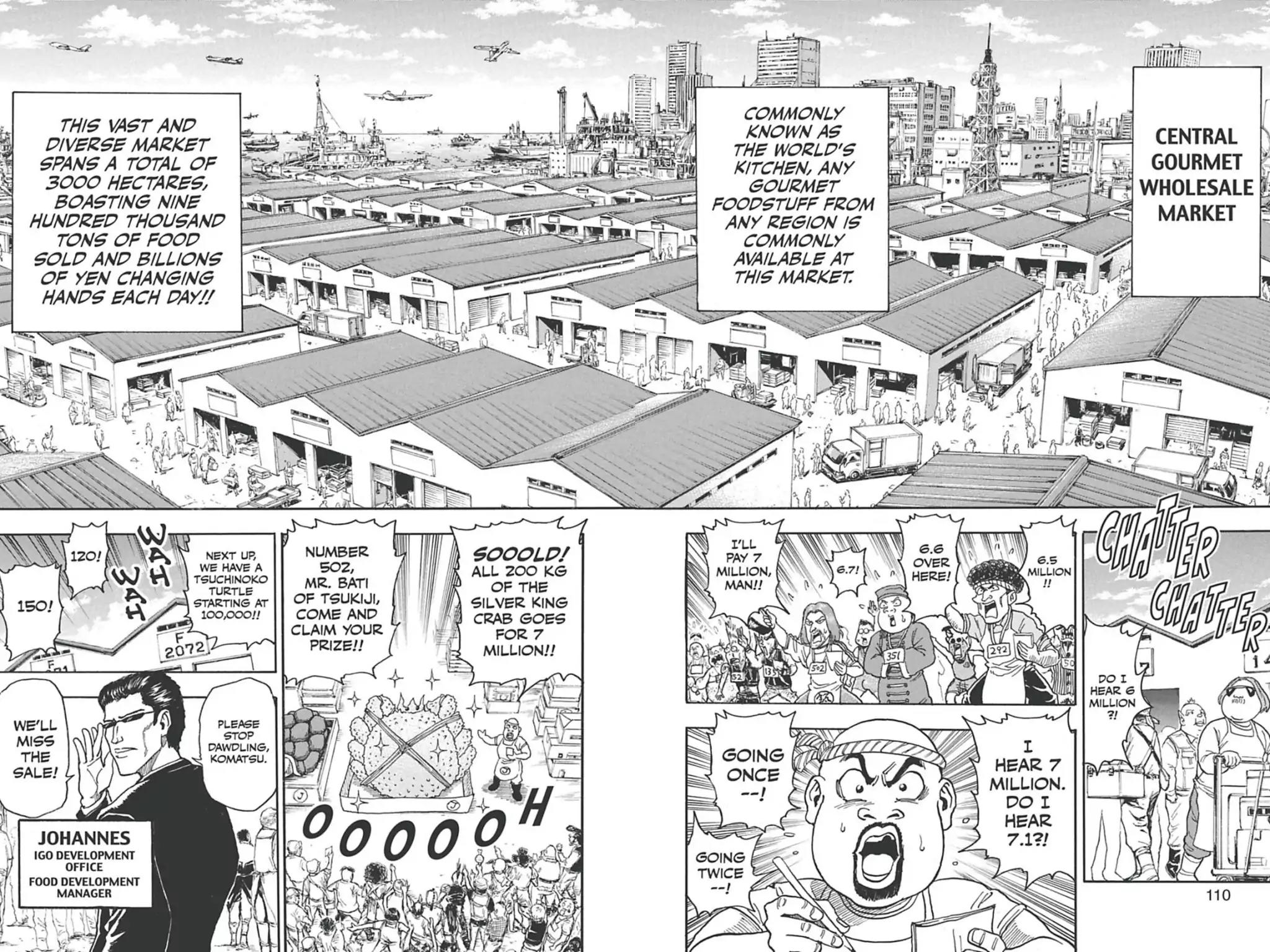 Toriko Chapter 3 page 12 - Chapter 3: Vol.1 Gourmet 3: Rainbow Fruit!!