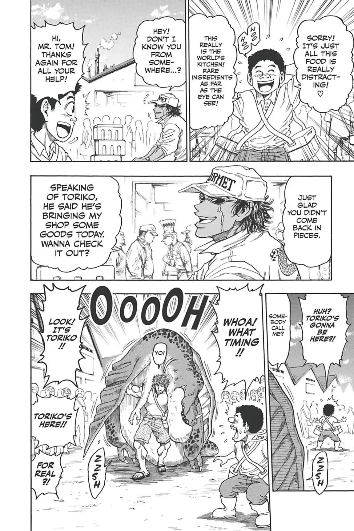 Toriko Chapter 3 page 13 - Chapter 3: Vol.1 Gourmet 3: Rainbow Fruit!!