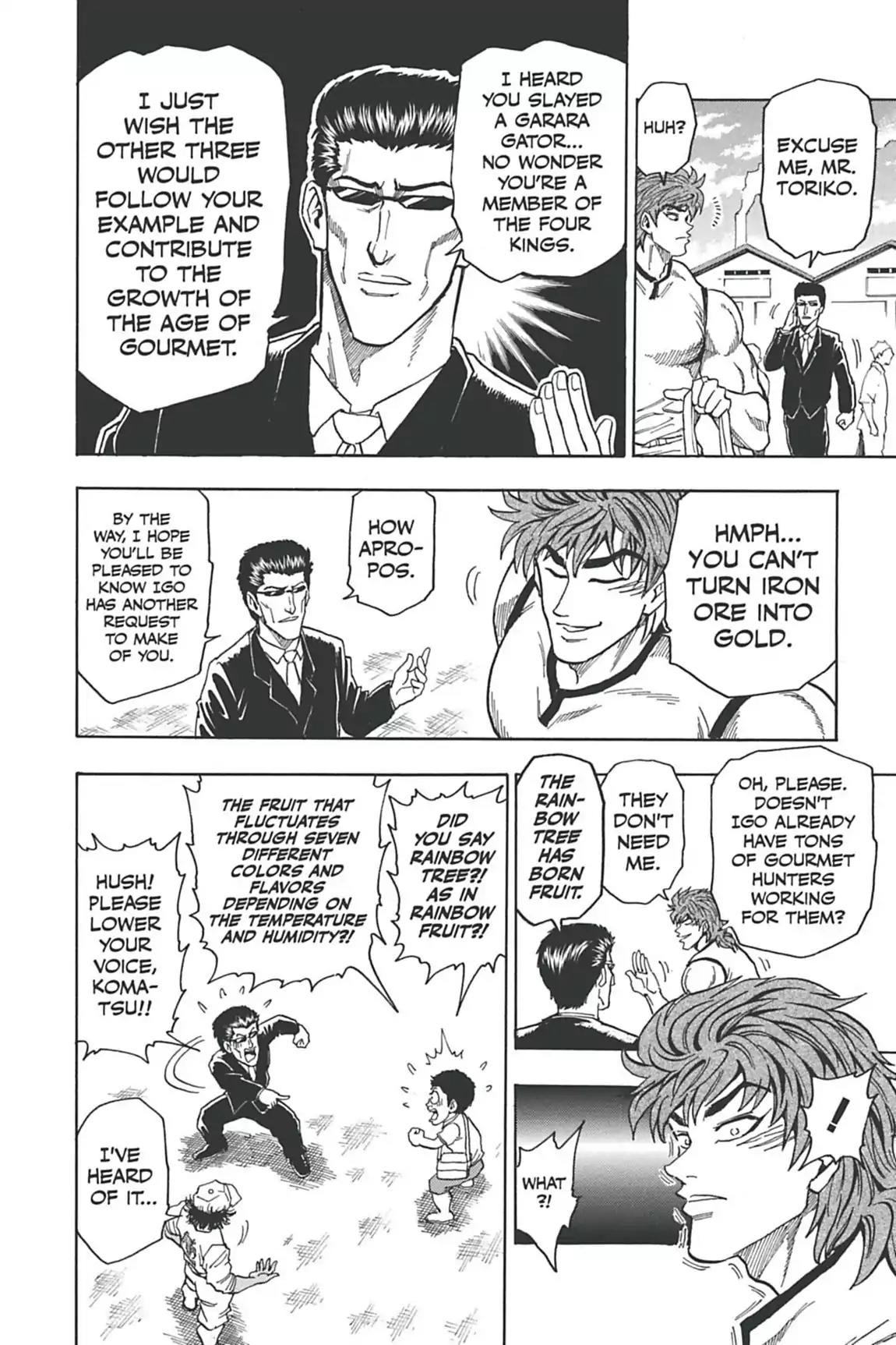 Toriko Chapter 3 page 15 - Chapter 3: Vol.1 Gourmet 3: Rainbow Fruit!!