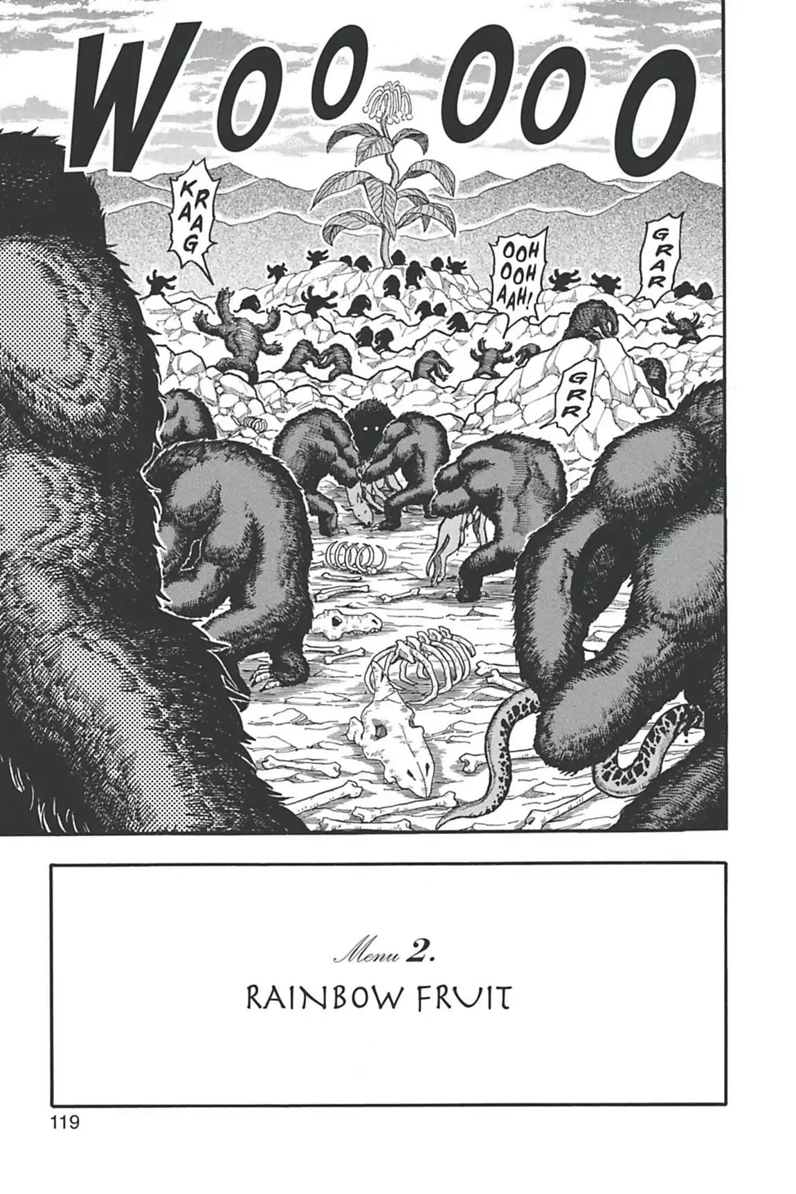 Toriko Chapter 3 page 20 - Chapter 3: Vol.1 Gourmet 3: Rainbow Fruit!!
