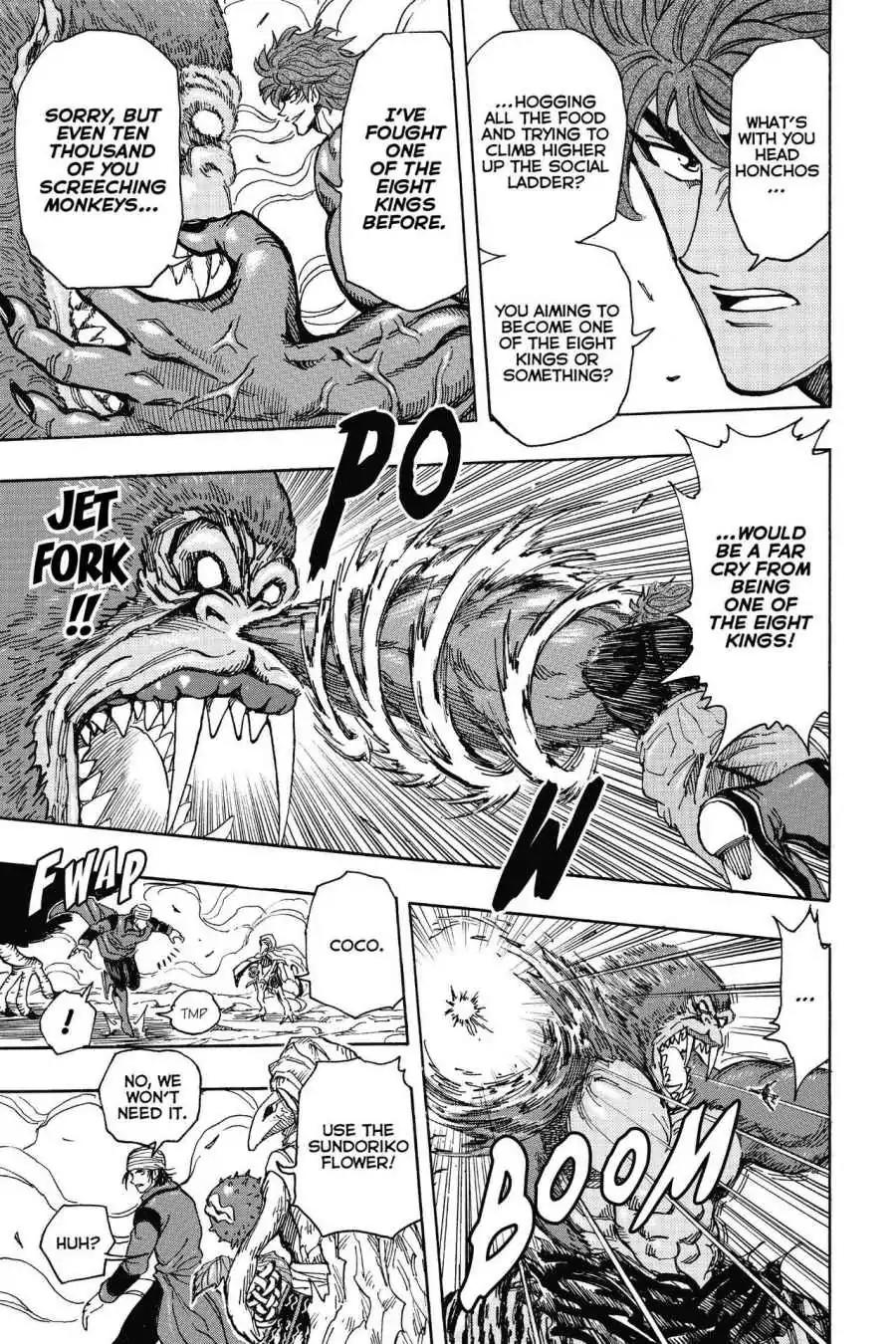 Toriko Chapter 300 page 15 - Chapter 300: Vol.33 Gourmet 300: Attack and Roar!!