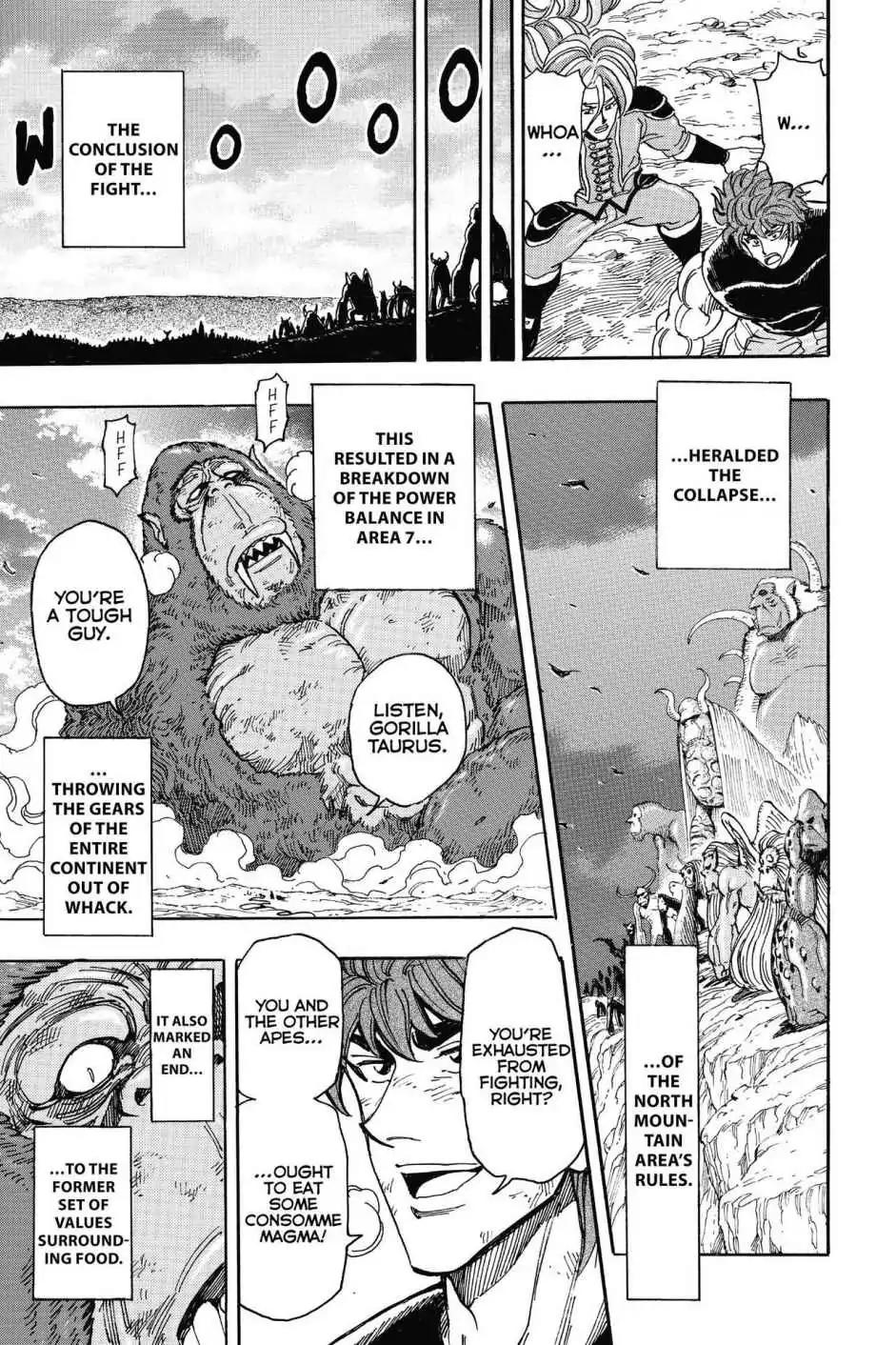 Toriko Chapter 300 page 17 - Chapter 300: Vol.33 Gourmet 300: Attack and Roar!!