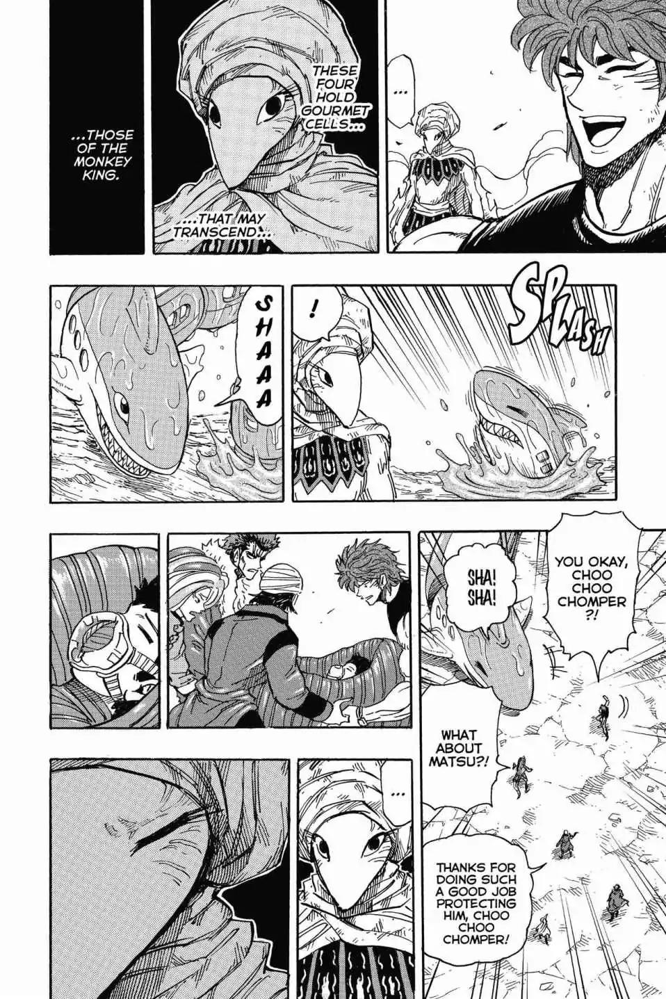 Toriko Chapter 300 page 18 - Chapter 300: Vol.33 Gourmet 300: Attack and Roar!!