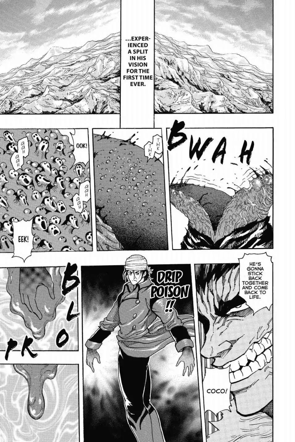Toriko Chapter 300 page 3 - Chapter 300: Vol.33 Gourmet 300: Attack and Roar!!