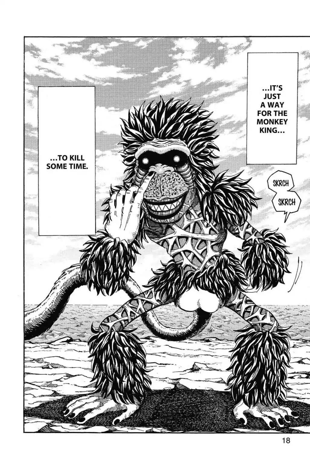 Toriko Chapter 301 page 17 - Chapter 301: Vol.34 Gourmet 301: King at Play!!