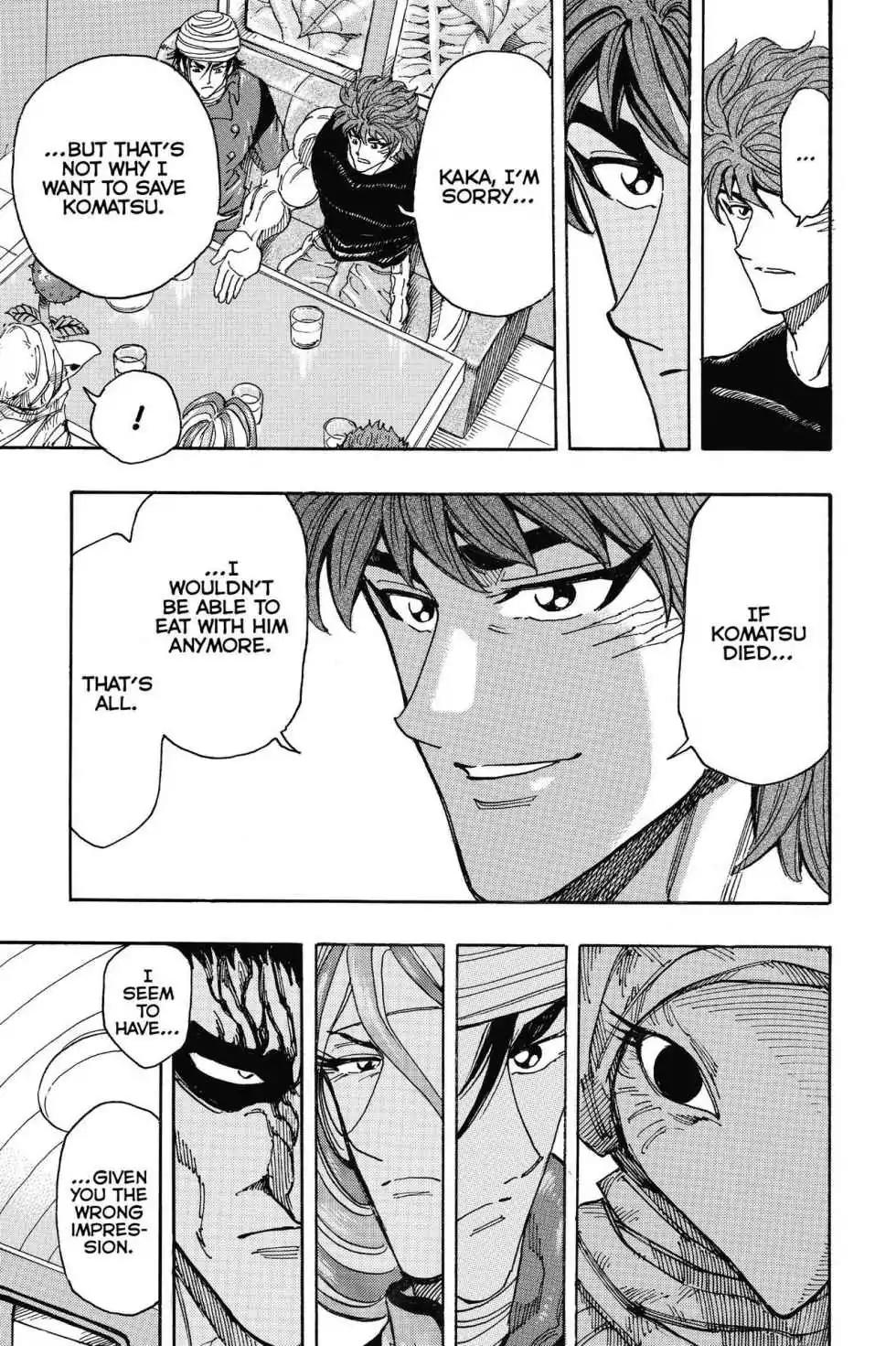 Toriko Chapter 301 page 22 - Chapter 301: Vol.34 Gourmet 301: King at Play!!