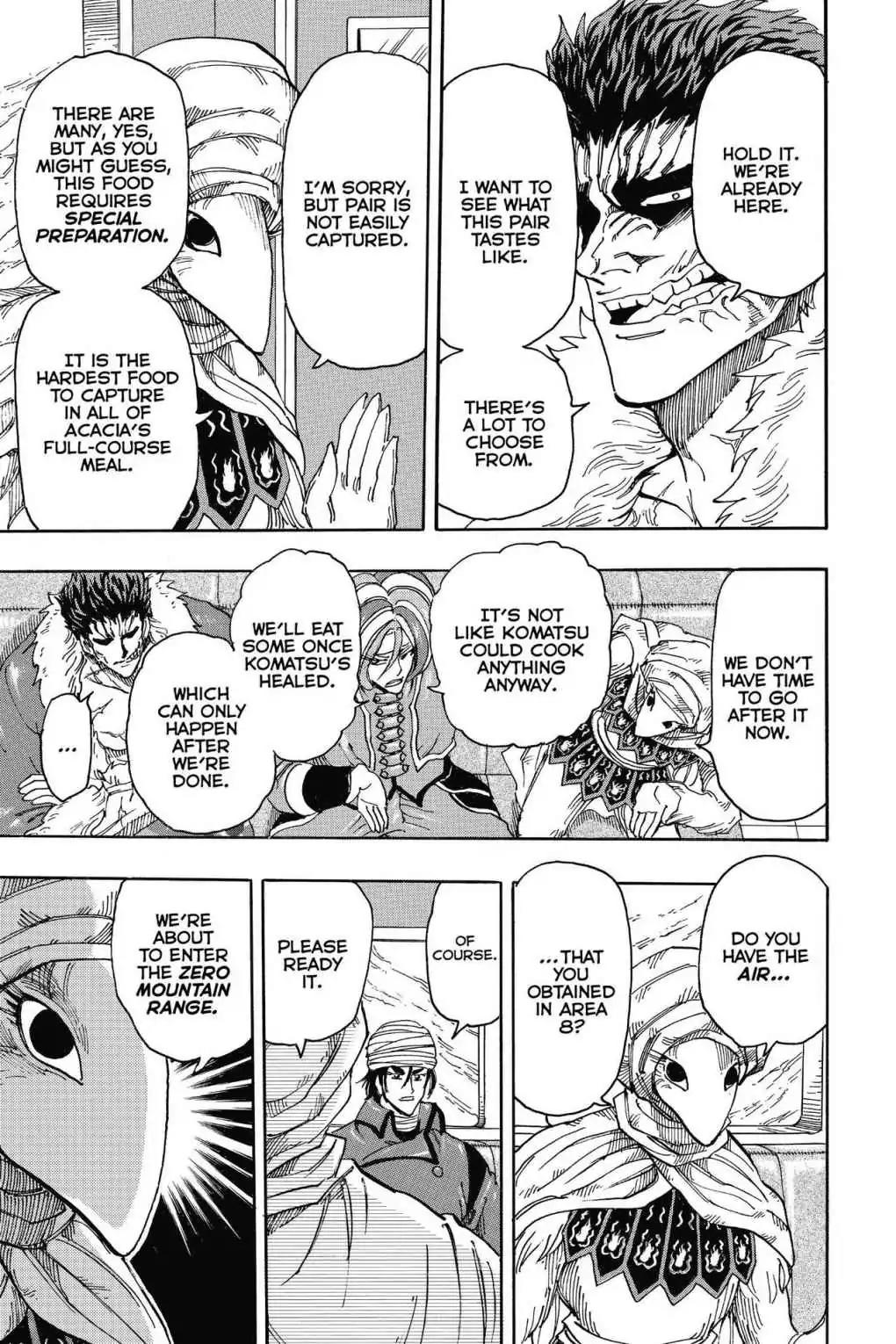 Toriko Chapter 302 page 6 - Chapter 302: Vol.34 Gourmet 302: Food Treasure Pair's True Form!!