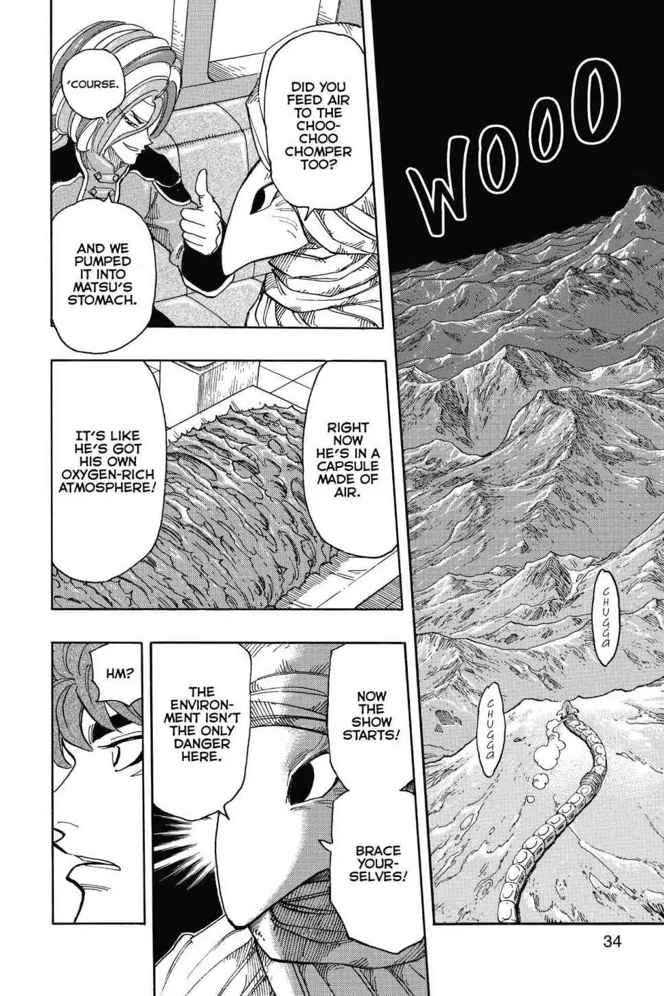 Toriko Chapter 302 page 7 - Chapter 302: Vol.34 Gourmet 302: Food Treasure Pair's True Form!!