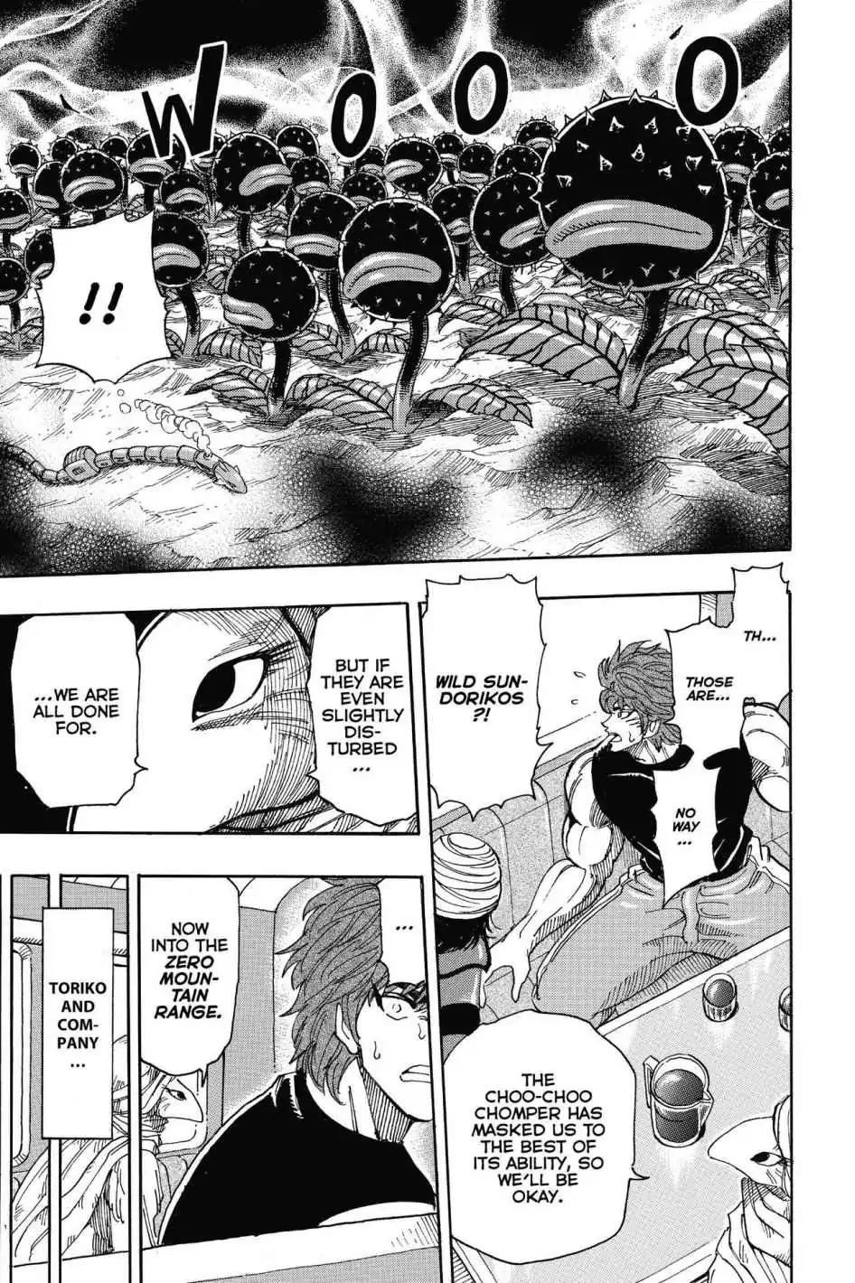 Toriko Chapter 302 page 8 - Chapter 302: Vol.34 Gourmet 302: Food Treasure Pair's True Form!!