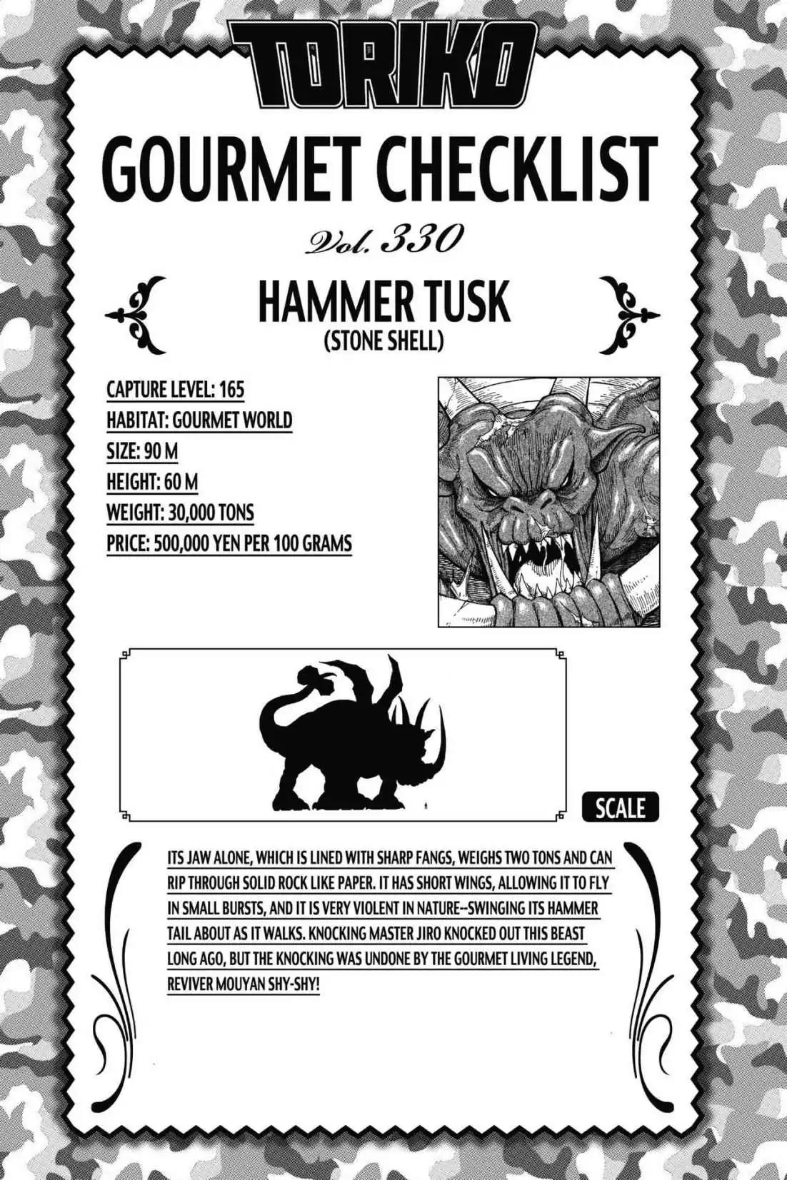 Toriko Chapter 303 page 16 - Chapter 303: Vol.34 Gourmet 303: First Encounter!!
