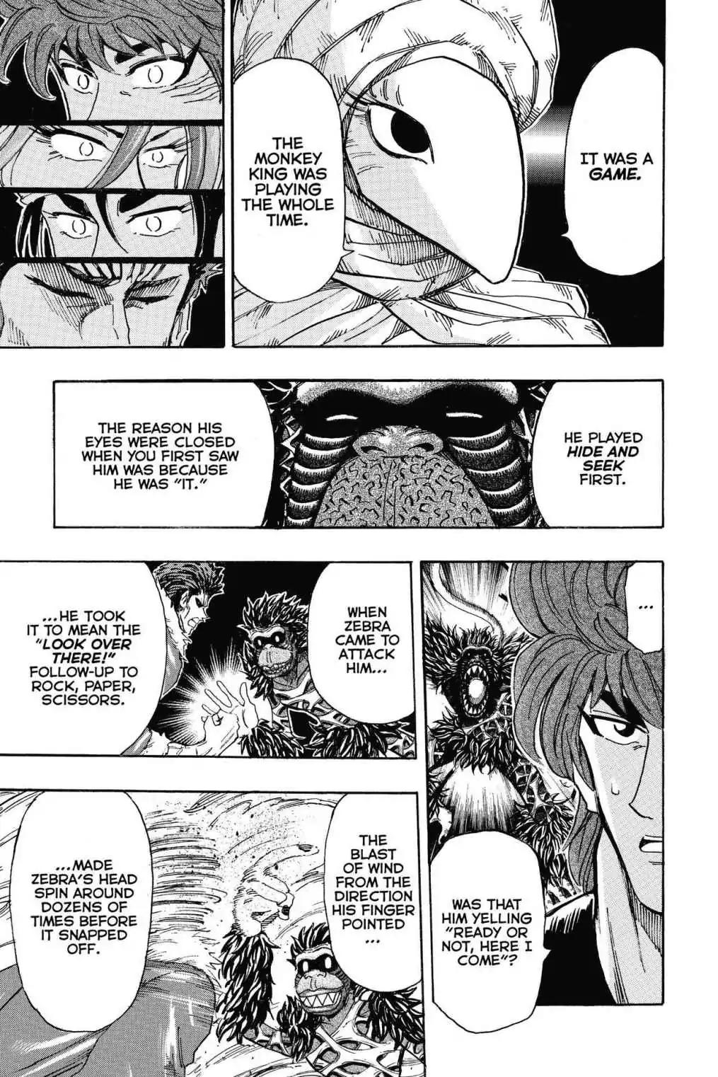 Toriko Chapter 304 page 11 - Chapter 304: Vol.34 Gourmet 304: Seed of Courage!!