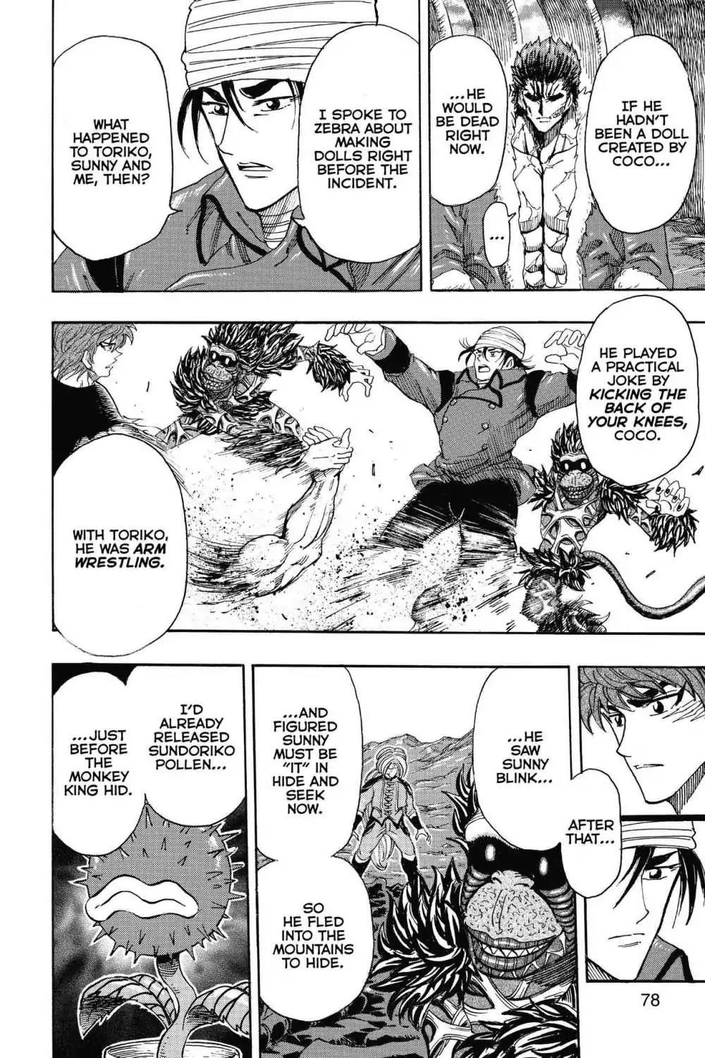 Toriko Chapter 304 page 12 - Chapter 304: Vol.34 Gourmet 304: Seed of Courage!!