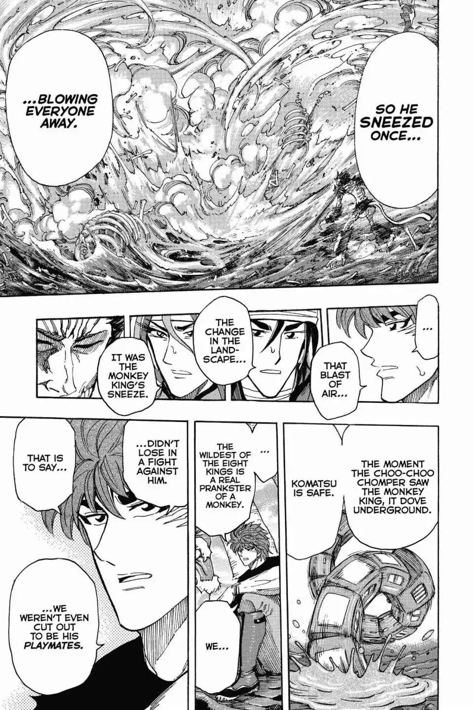 Toriko Chapter 304 page 13 - Chapter 304: Vol.34 Gourmet 304: Seed of Courage!!