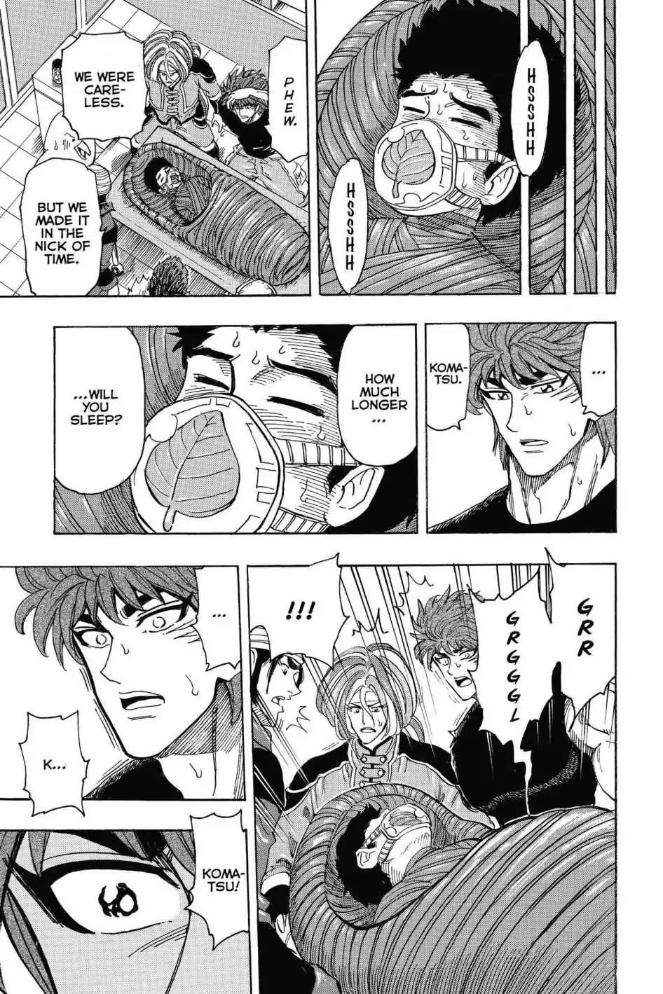 Toriko Chapter 304 page 17 - Chapter 304: Vol.34 Gourmet 304: Seed of Courage!!