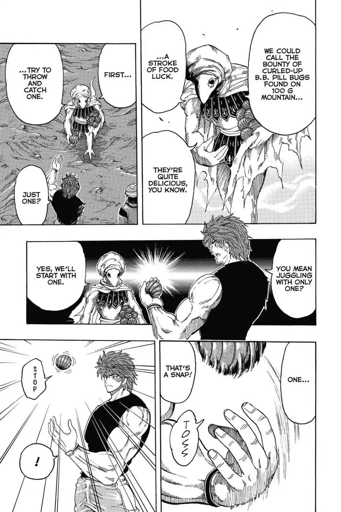 Toriko Chapter 305 page 8 - Chapter 305: Vol.34 Gourmet 305: Playtime Prep!!