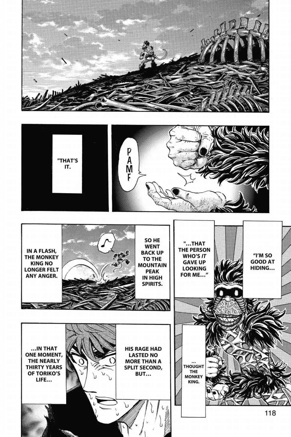 Toriko Chapter 306 page 12 - Chapter 306: Vol.34 Gourmet 306: Hunting for a Hint!!