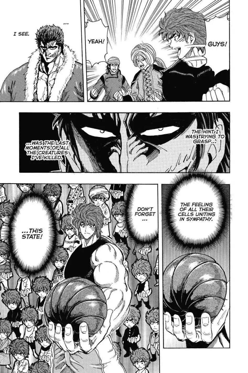 Toriko Chapter 306 page 15 - Chapter 306: Vol.34 Gourmet 306: Hunting for a Hint!!