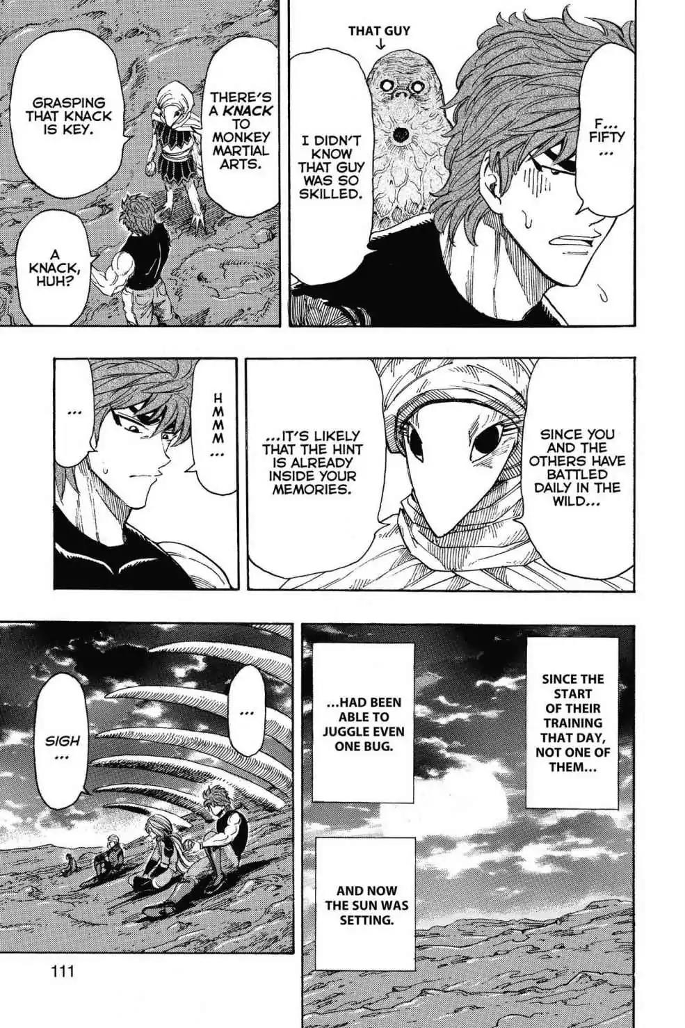 Toriko Chapter 306 page 7 - Chapter 306: Vol.34 Gourmet 306: Hunting for a Hint!!