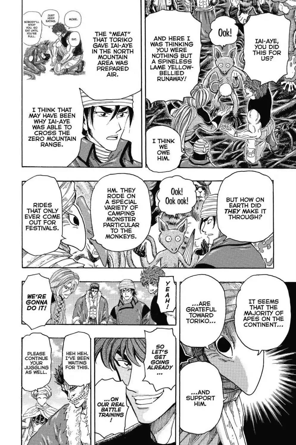Toriko Chapter 307 page 14 - Chapter 307: Vol.34 Gourmet 307: Retry and Mountain!!