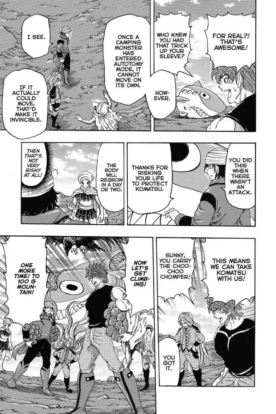 Toriko Chapter 307 page 7 - Chapter 307: Vol.34 Gourmet 307: Retry and Mountain!!