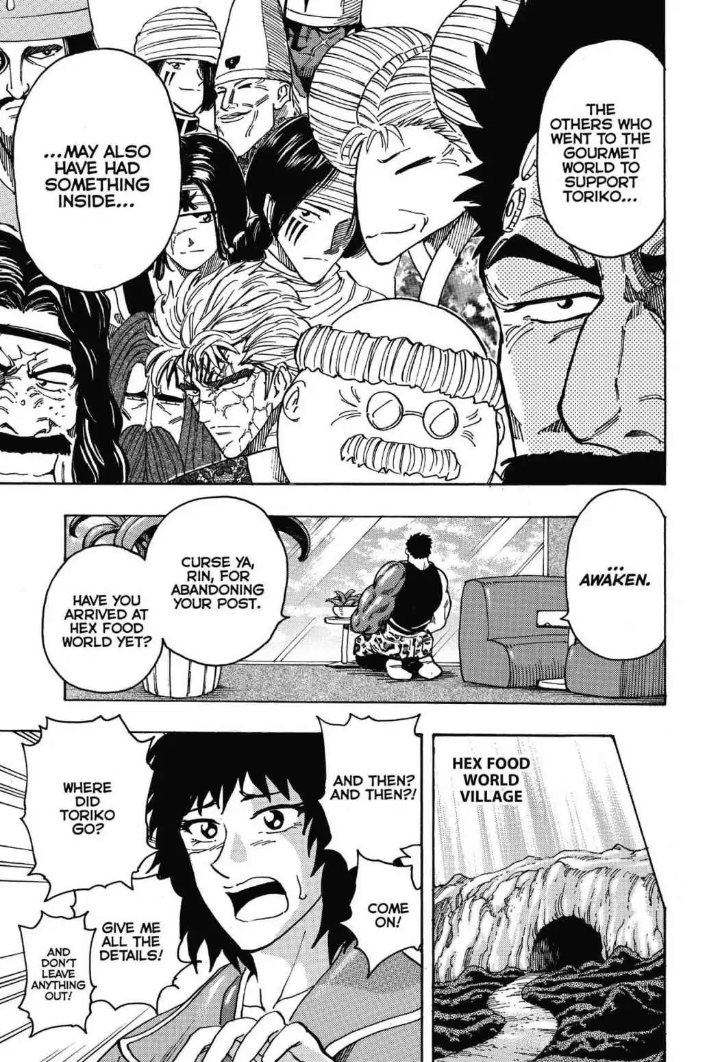 Toriko Chapter 308 page 3 - Chapter 308: Vol.34 Gourmet 308: Full-Power Stride!!