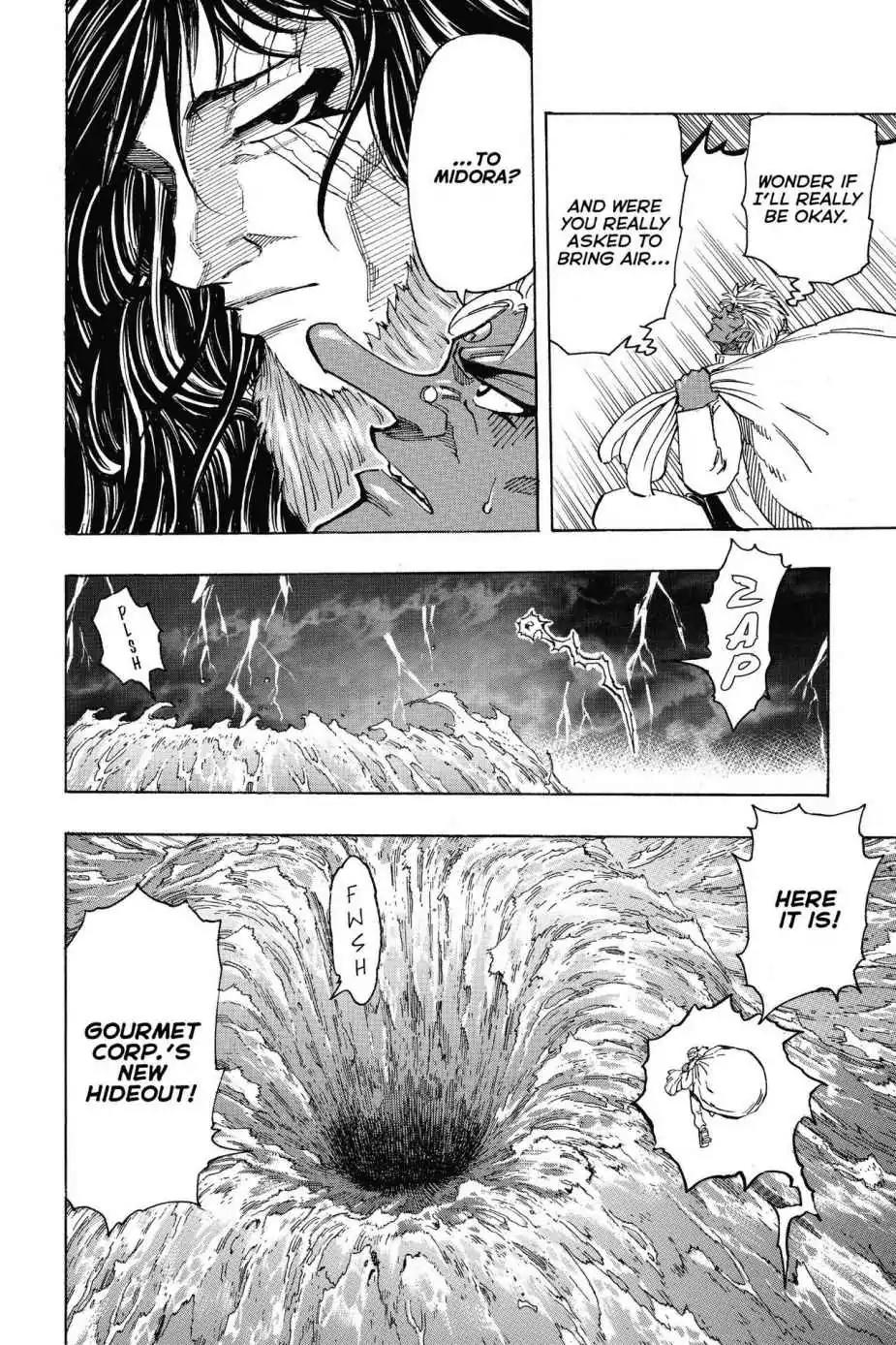Toriko Chapter 308 page 7 - Chapter 308: Vol.34 Gourmet 308: Full-Power Stride!!