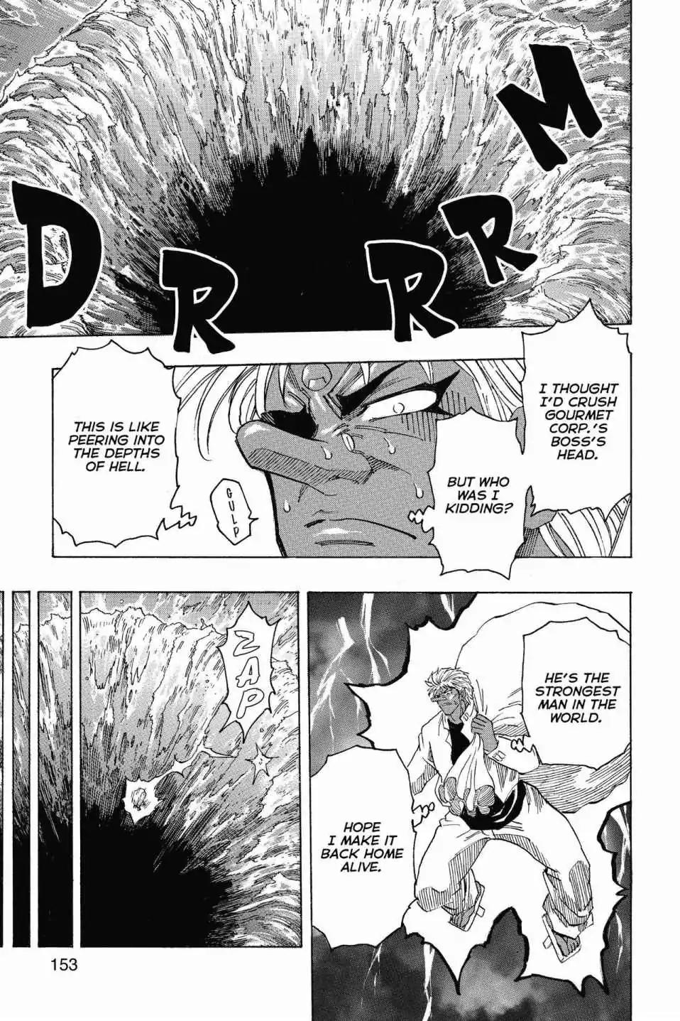 Toriko Chapter 308 page 8 - Chapter 308: Vol.34 Gourmet 308: Full-Power Stride!!