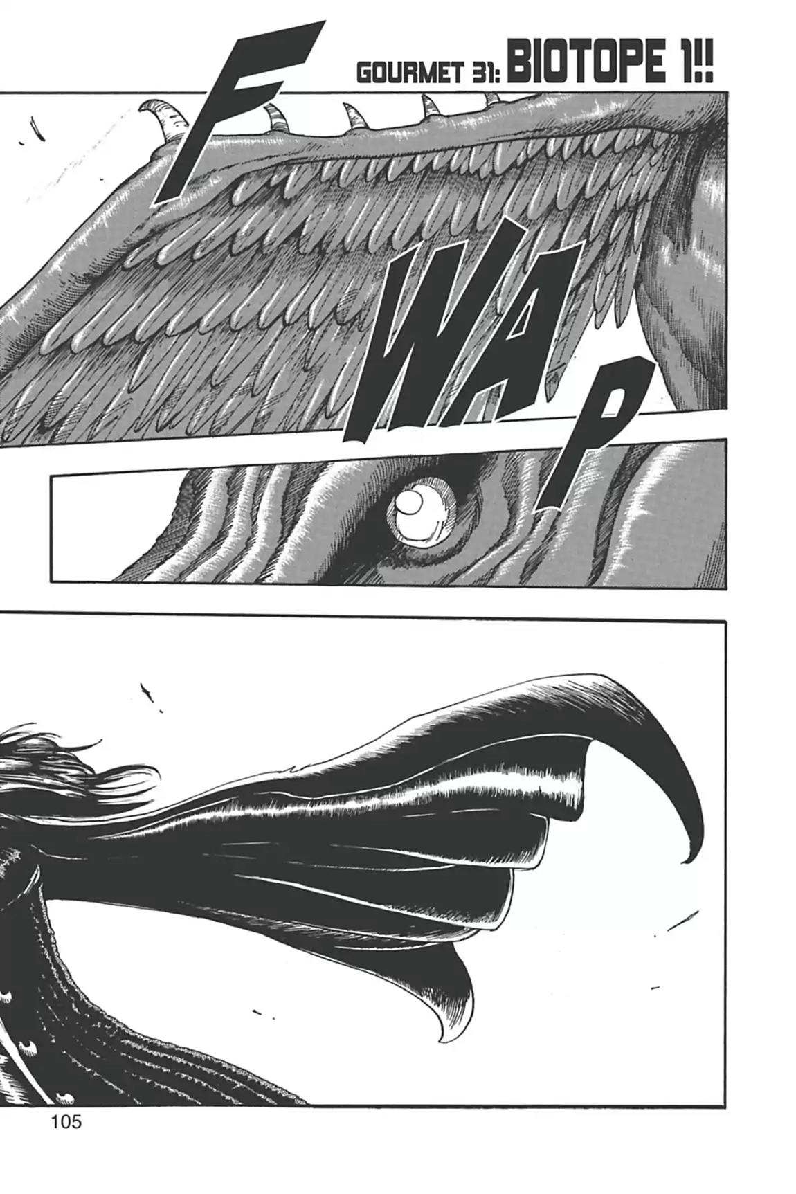 Toriko Chapter 31 page 1 - Chapter 31: Vol.4 Gourmet 31: Biotope 1!!