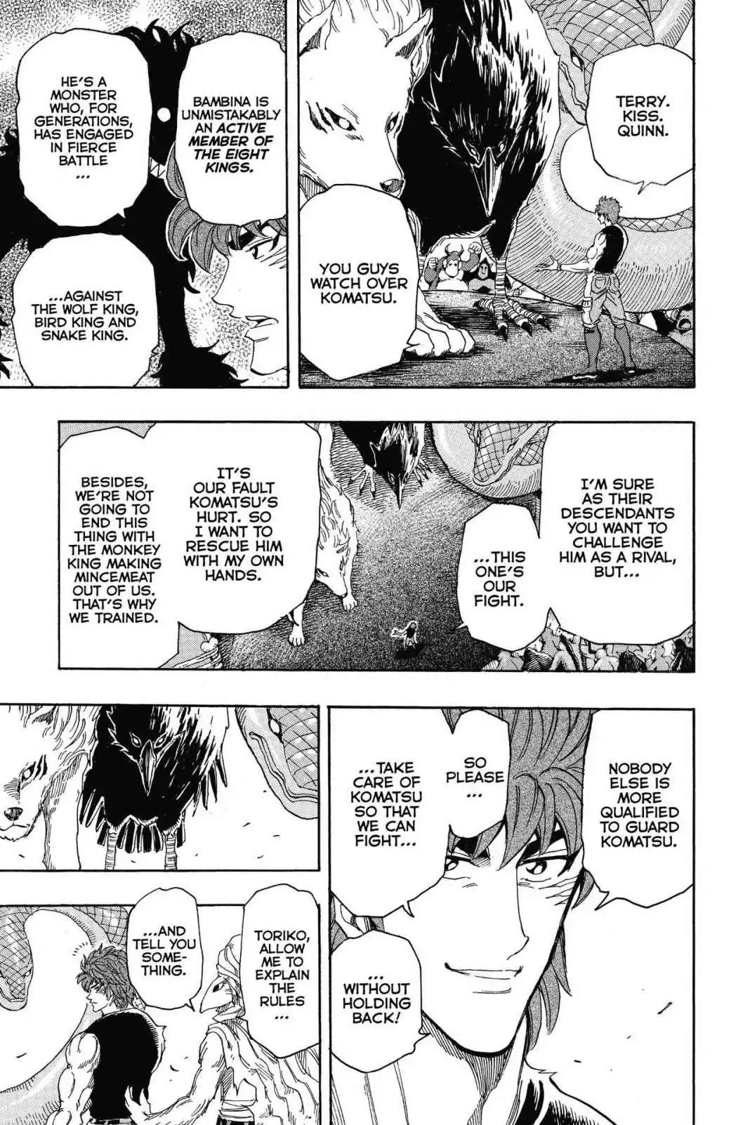 Toriko Chapter 310 page 11 - Chapter 310: Vol.34 Gourmet 310: Gong!!
