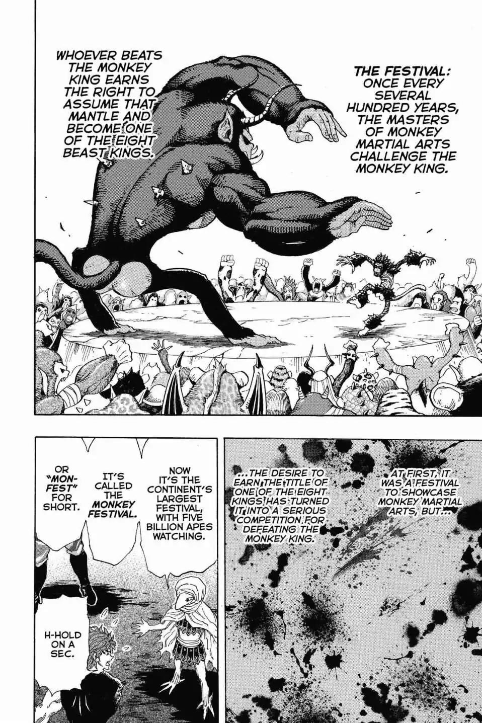 Toriko Chapter 310 page 2 - Chapter 310: Vol.34 Gourmet 310: Gong!!