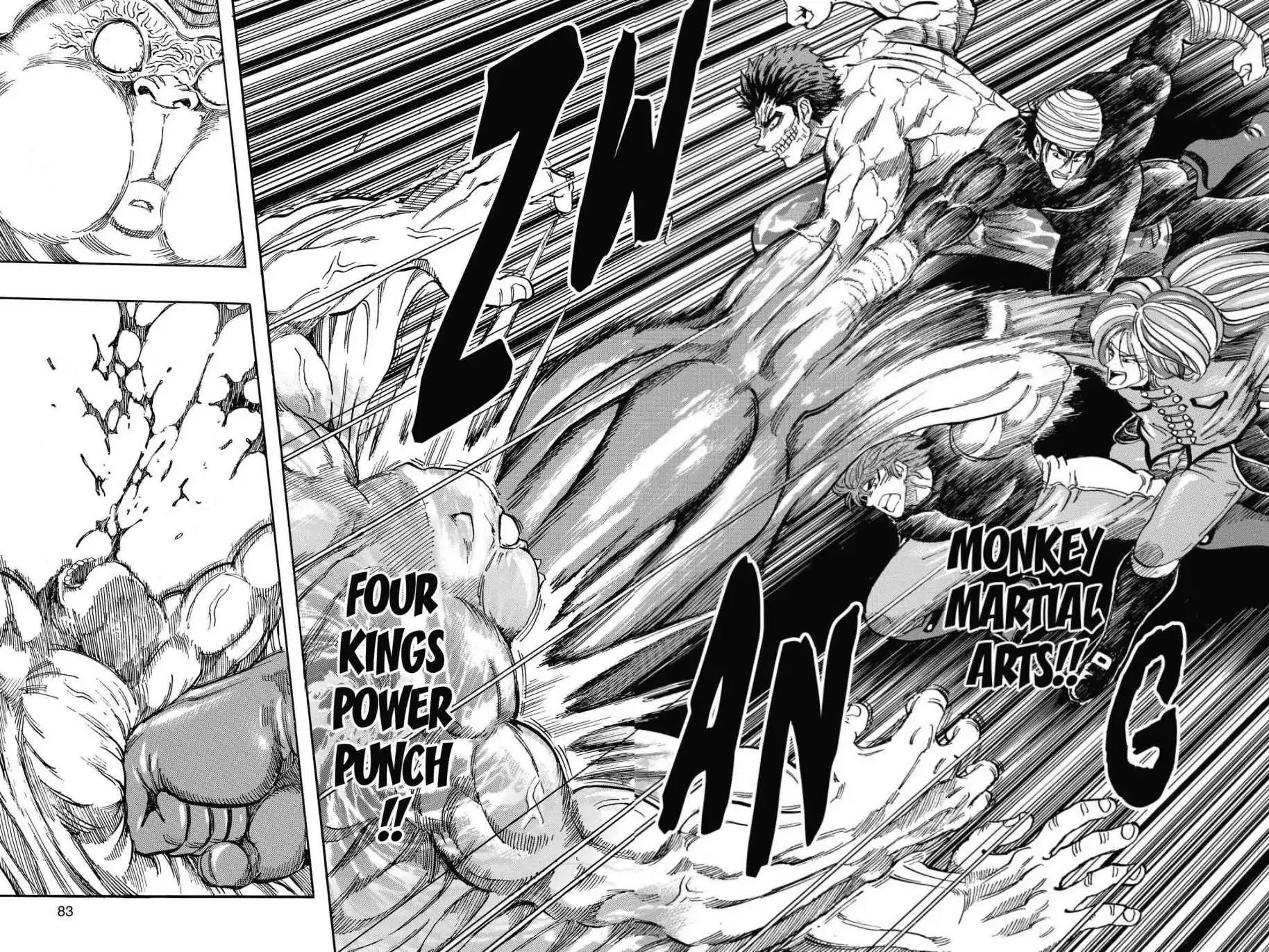 Toriko Chapter 314 page 17 - Chapter 314: Vol.35 Gourmet 314: Macaque I Have This Dance!!